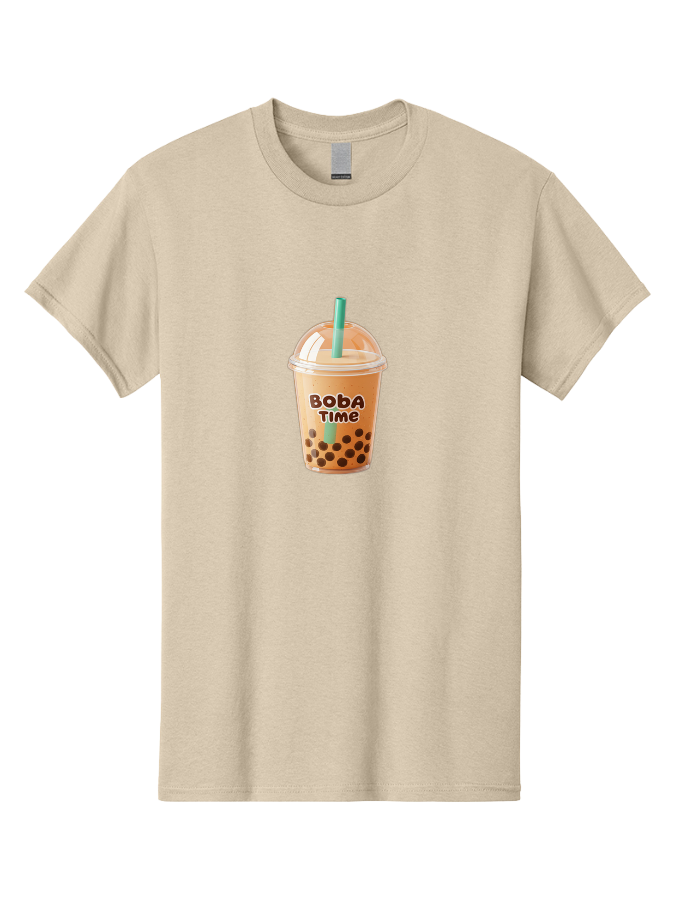 Boba-Time Men'S Graphic Tee, 100% Cotton, Comfortable Casual Summer Wear, Machine Washable, Boba Tea, Bubble Tea, Milk Tea, Tapioca Pearls, Tea Drink, Boba Time, Tea Culture, Milk Tea Lover, Boba Drink, Tea Time, Bubble Tea Lover Bac674 8