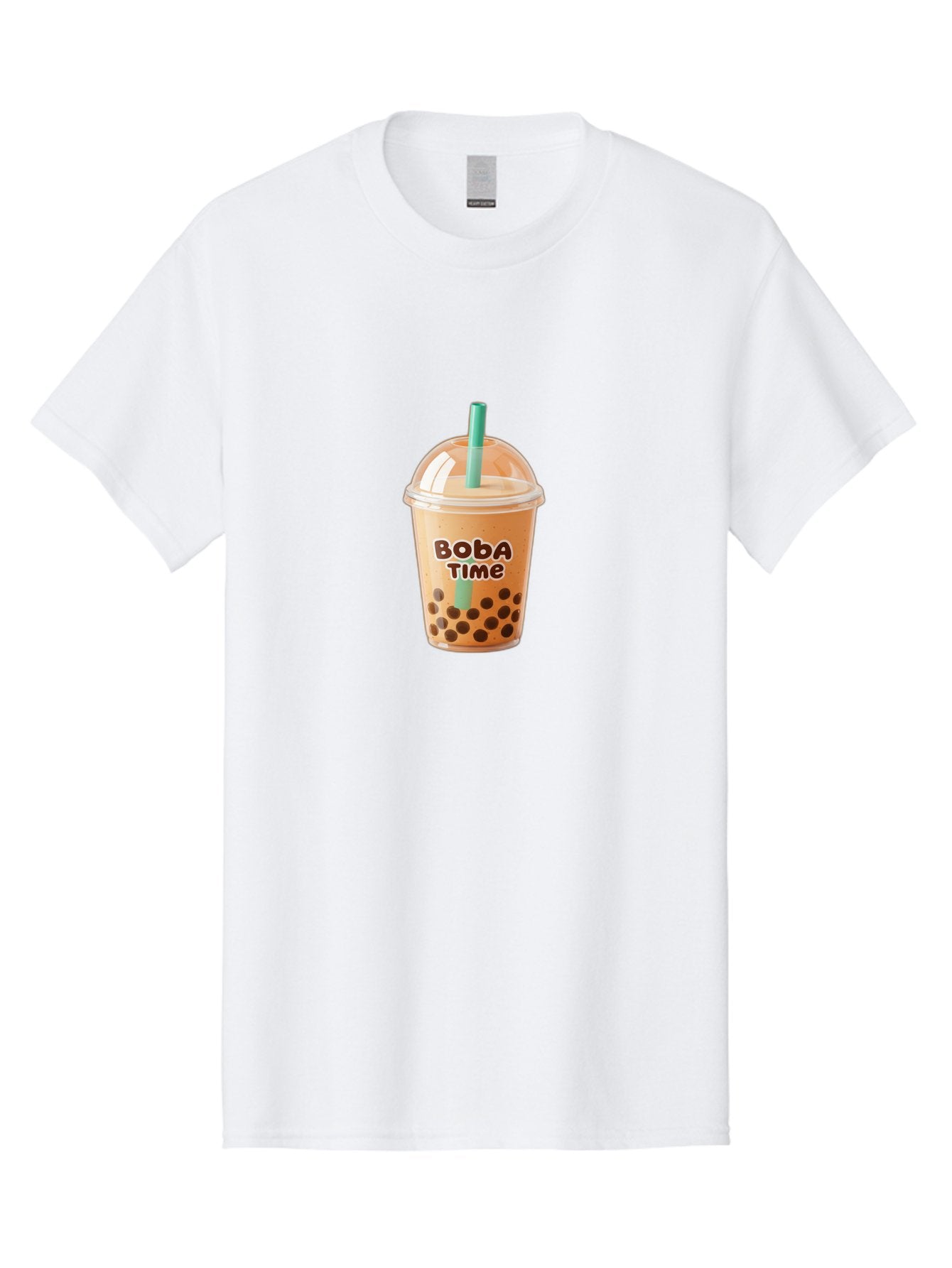 Boba-Time Men'S Graphic Tee, 100% Cotton, Comfortable Casual Summer Wear, Machine Washable, Boba Tea, Bubble Tea, Milk Tea, Tapioca Pearls, Tea Drink, Boba Time, Tea Culture, Milk Tea Lover, Boba Drink, Tea Time, Bubble Tea Lover Bac674 7