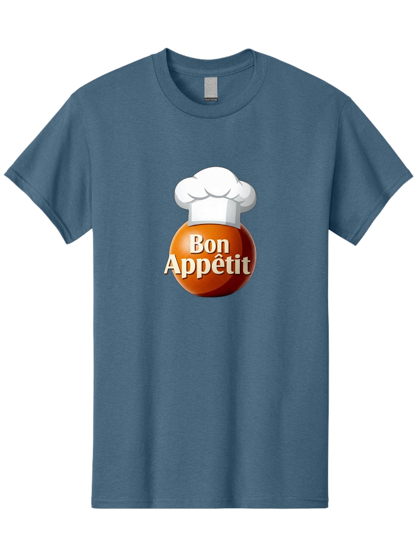 Bon-Appetit-1 Men'S Graphic Tee, 100% Cotton, Comfortable Casual Summer Wear, Machine Washable, Bon Appetit, Chef Hat, Cooking, Cuisine, Culinary Arts, Chef'S Hat, Gourmet, Fine Dining, Restaurant, Culinary Delights, Foodie, Epicure Bac676 10