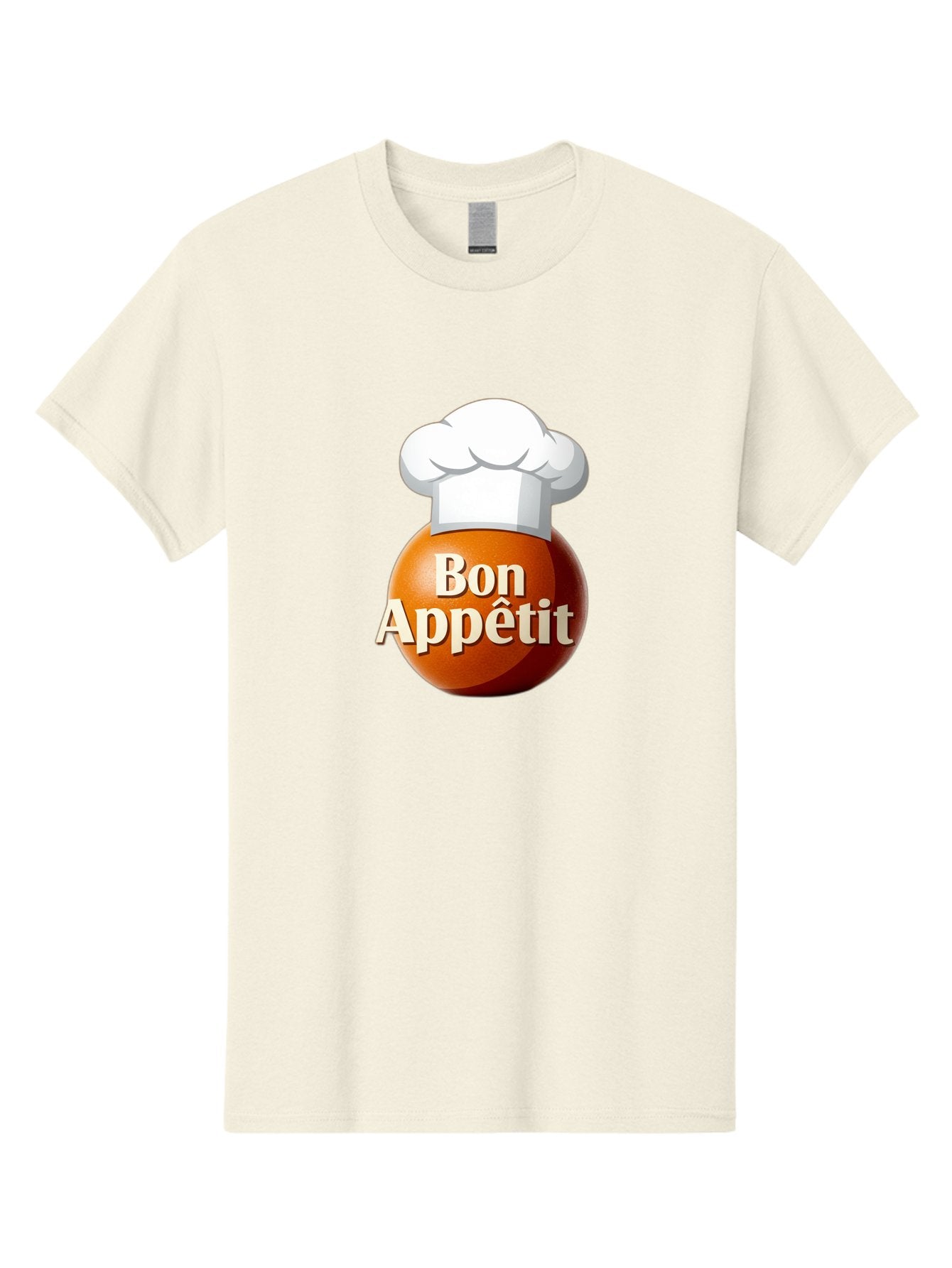 Bon-Appetit-1 Men'S Graphic Tee, 100% Cotton, Comfortable Casual Summer Wear, Machine Washable, Bon Appetit, Chef Hat, Cooking, Cuisine, Culinary Arts, Chef'S Hat, Gourmet, Fine Dining, Restaurant, Culinary Delights, Foodie, Epicure Bac676 14