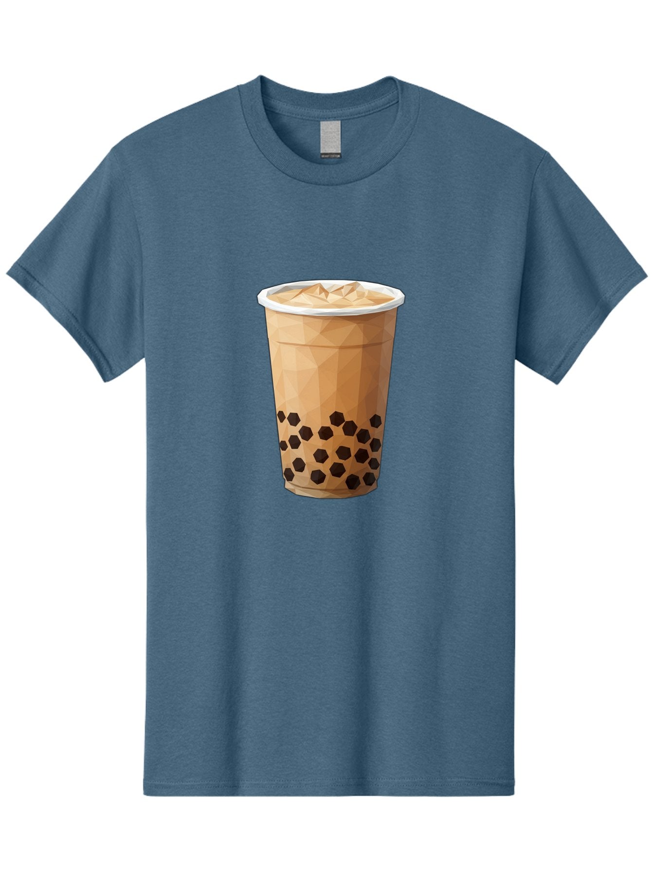Bubble-Milk-Tea-1 Men'S Graphic Tee, 100% Cotton, Comfortable Casual Summer Wear, Machine Washable, Boba Tea, Milk Tea, Bubble Tea, Drink, Beverage, Iced Tea, Tapioca Pearls, Brown Sugar, Coffee Shop, Cafe Culture, Refreshing Drink, Cold Brew Bac683 10