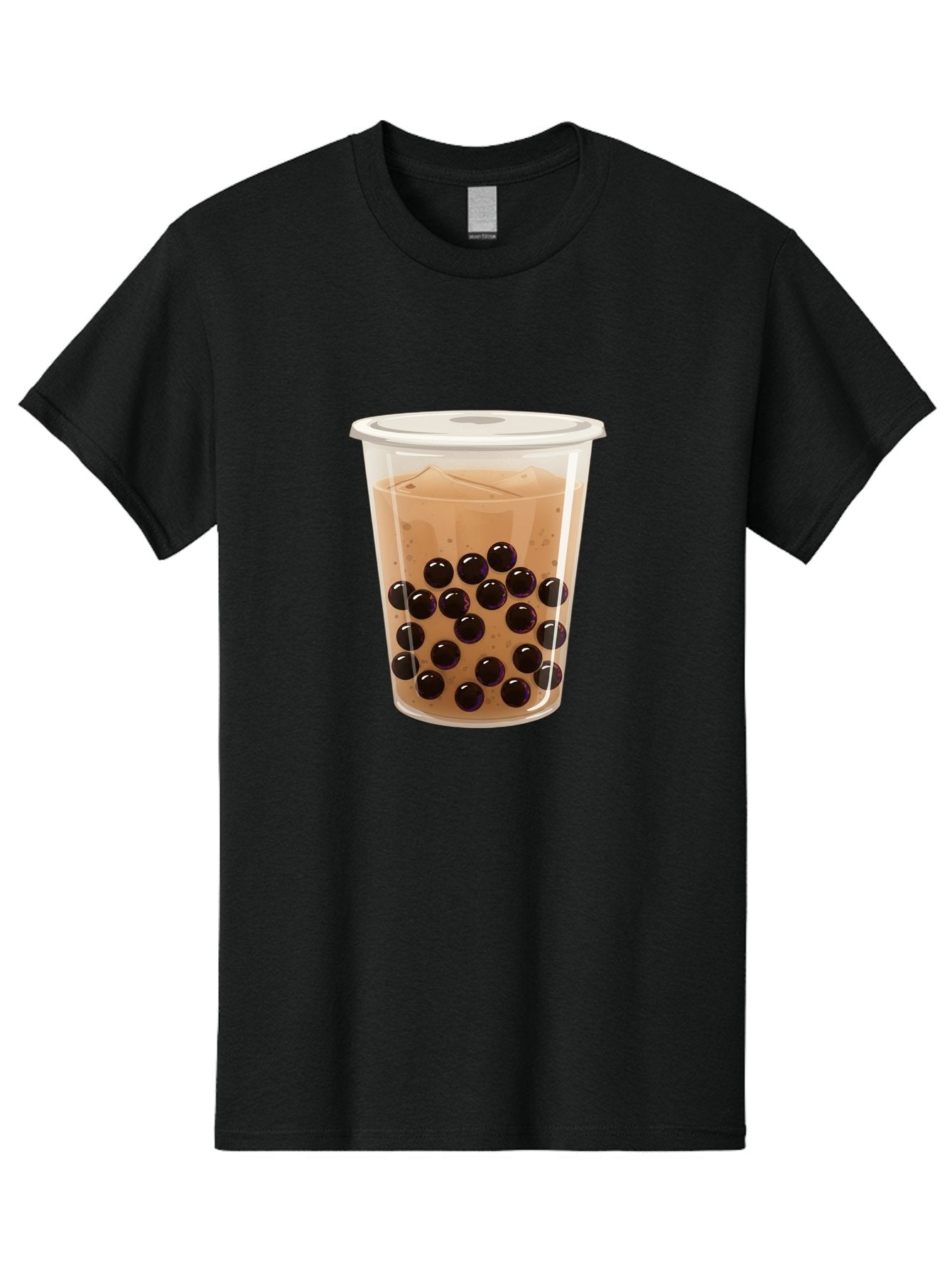 Bubble-Milk-Tea-3 Men'S Graphic Tee, 100% Cotton, Comfortable Casual Summer Wear, Machine Washable, Boba Tea, Bubble Tea, Milk Tea, Tapioca Pearls, Iced Tea, Refreshing Drink, Cold Beverage, Popular Drink, Trendy Beverage, Boba Bac685 4