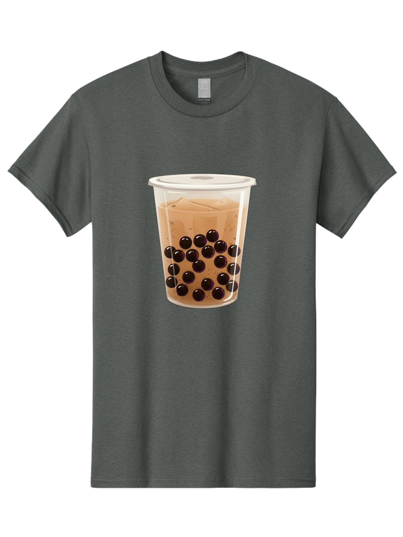 Bubble-Milk-Tea-3 Men'S Graphic Tee, 100% Cotton, Comfortable Casual Summer Wear, Machine Washable, Boba Tea, Bubble Tea, Milk Tea, Tapioca Pearls, Iced Tea, Refreshing Drink, Cold Beverage, Popular Drink, Trendy Beverage, Boba Bac685 3