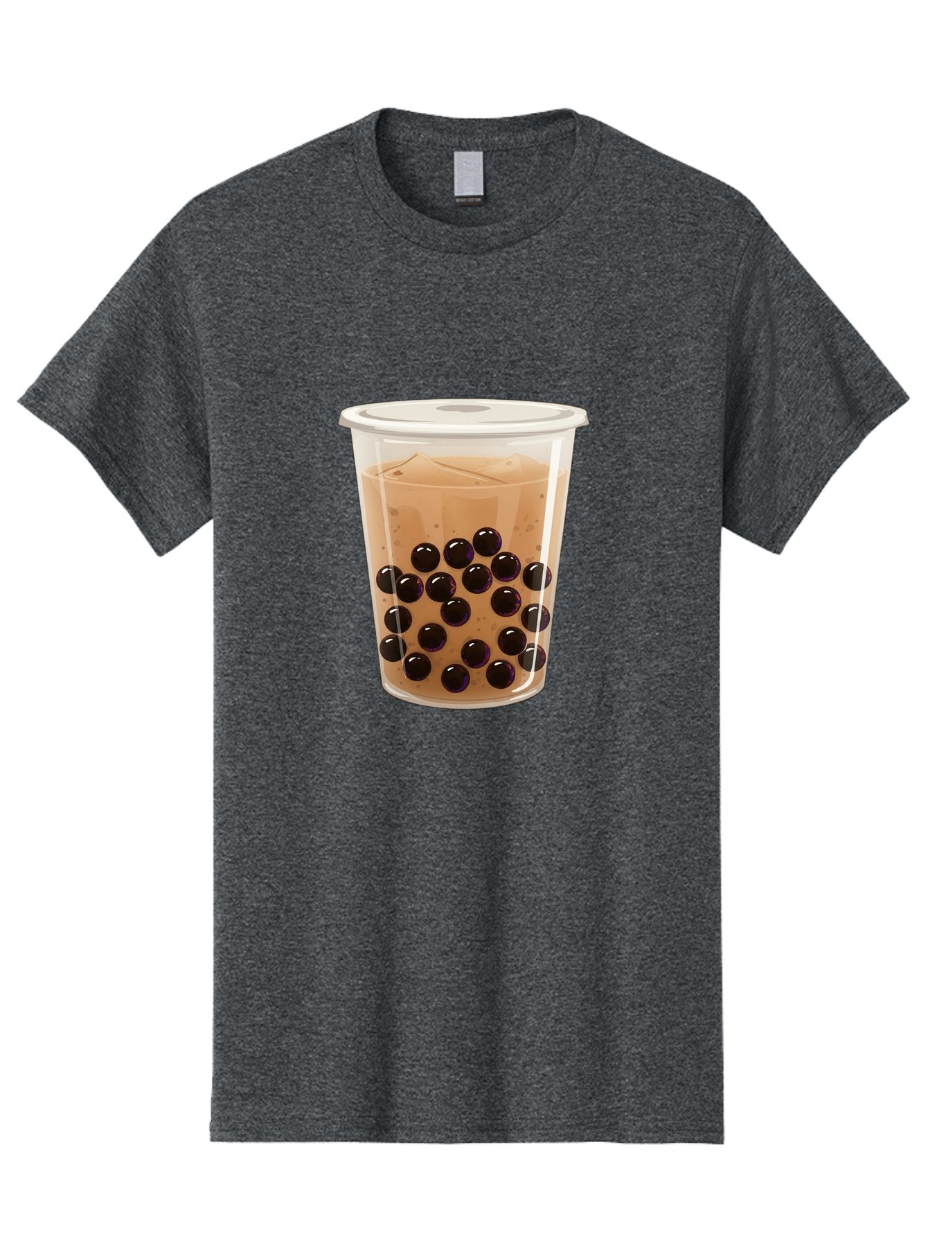 Bubble-Milk-Tea-3 Men'S Graphic Tee, 100% Cotton, Comfortable Casual Summer Wear, Machine Washable, Boba Tea, Bubble Tea, Milk Tea, Tapioca Pearls, Iced Tea, Refreshing Drink, Cold Beverage, Popular Drink, Trendy Beverage, Boba Bac685