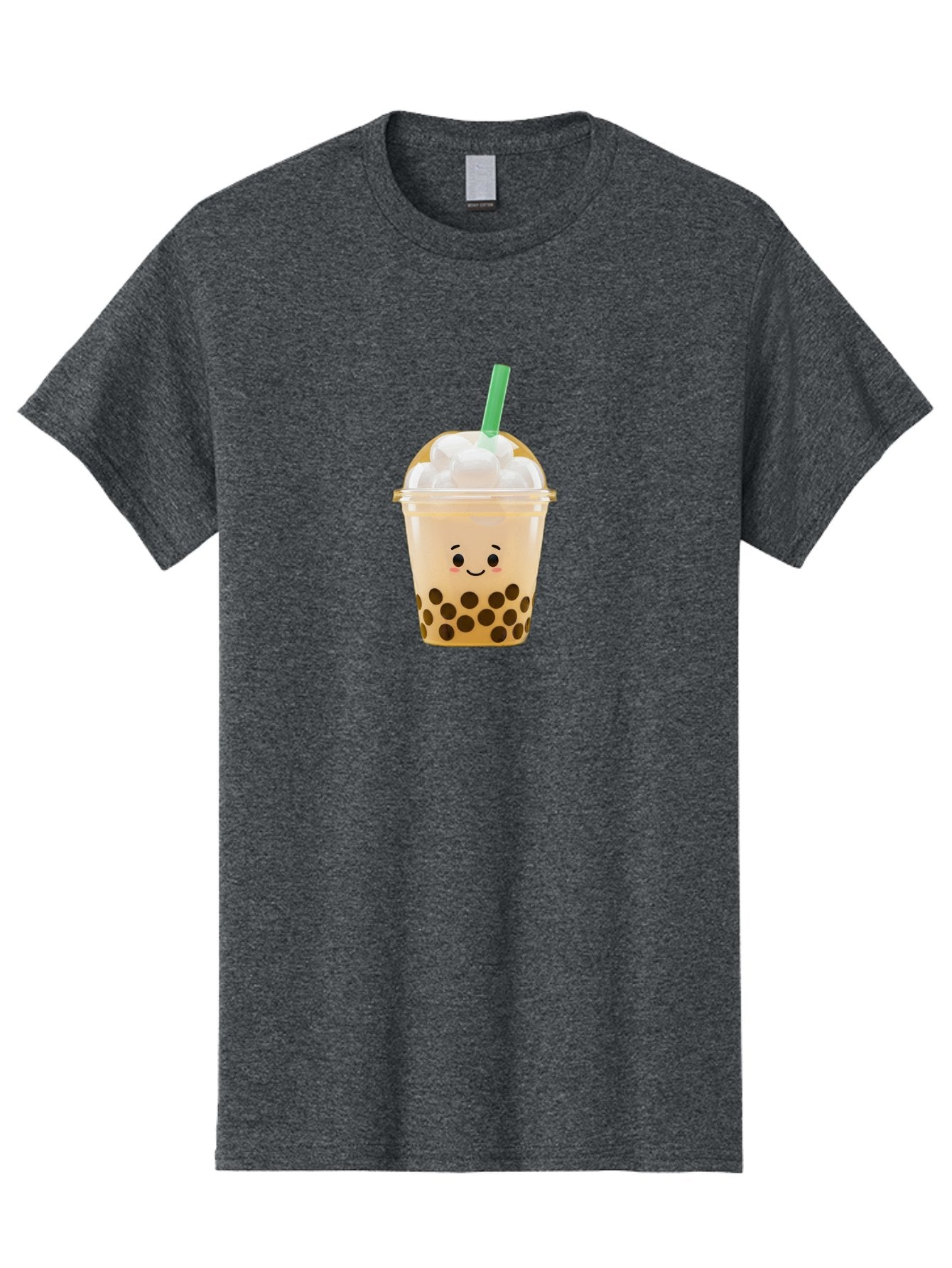 Bubble-Tea-15 Men'S Graphic Tee, 100% Cotton, Comfortable Casual Summer Wear, Machine Washable, Bubble Tea, Boba Drink, Milk Tea, Tapioca Pearls, Whipped Cream, Straw, Kawaii, Cute, Cartoon, Smiling Face, Adorable, Fun, Tasty, Refreshing, Bac695 6