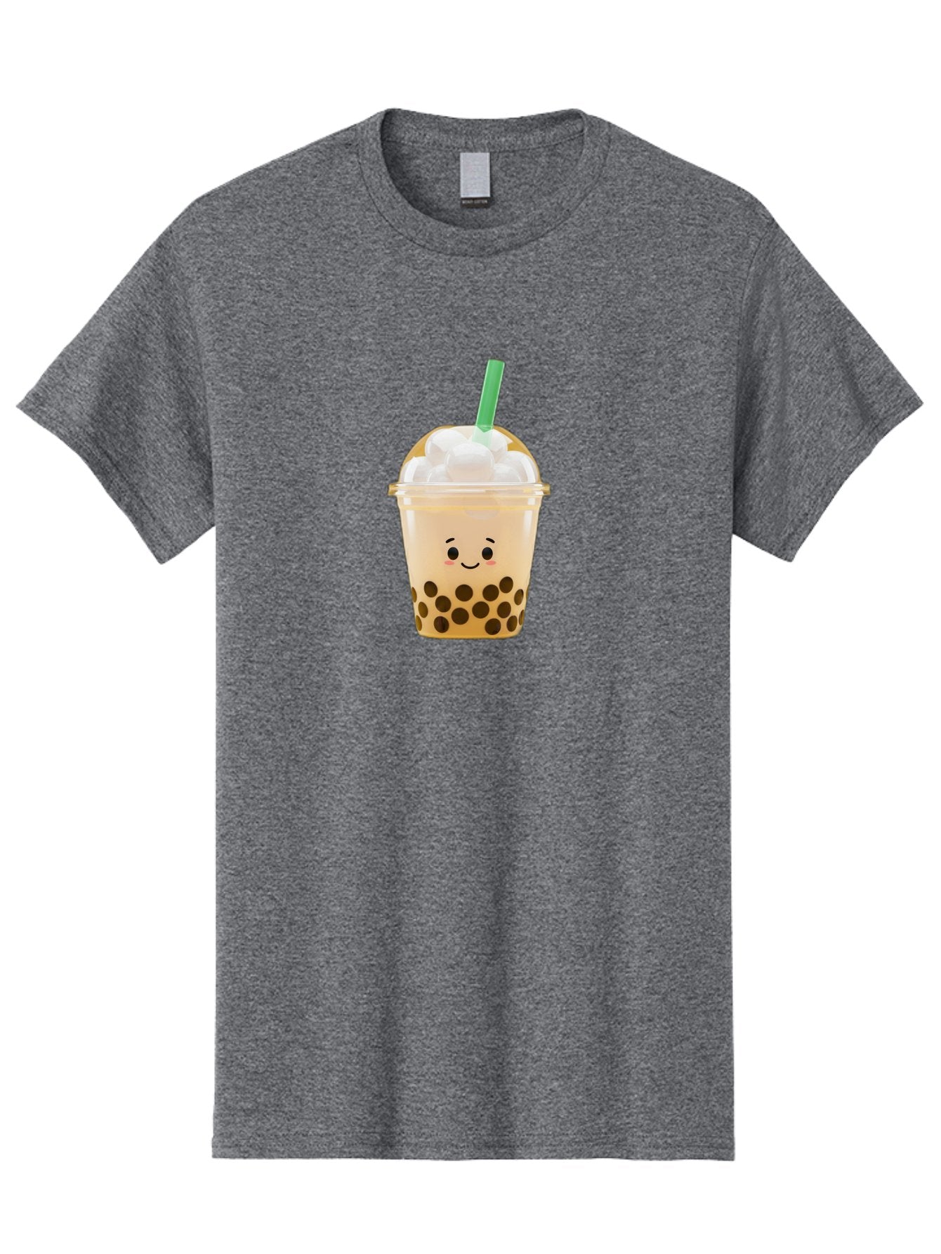 Bubble-Tea-15 Men'S Graphic Tee, 100% Cotton, Comfortable Casual Summer Wear, Machine Washable, Bubble Tea, Boba Drink, Milk Tea, Tapioca Pearls, Whipped Cream, Straw, Kawaii, Cute, Cartoon, Smiling Face, Adorable, Fun, Tasty, Refreshing, Bac695 10