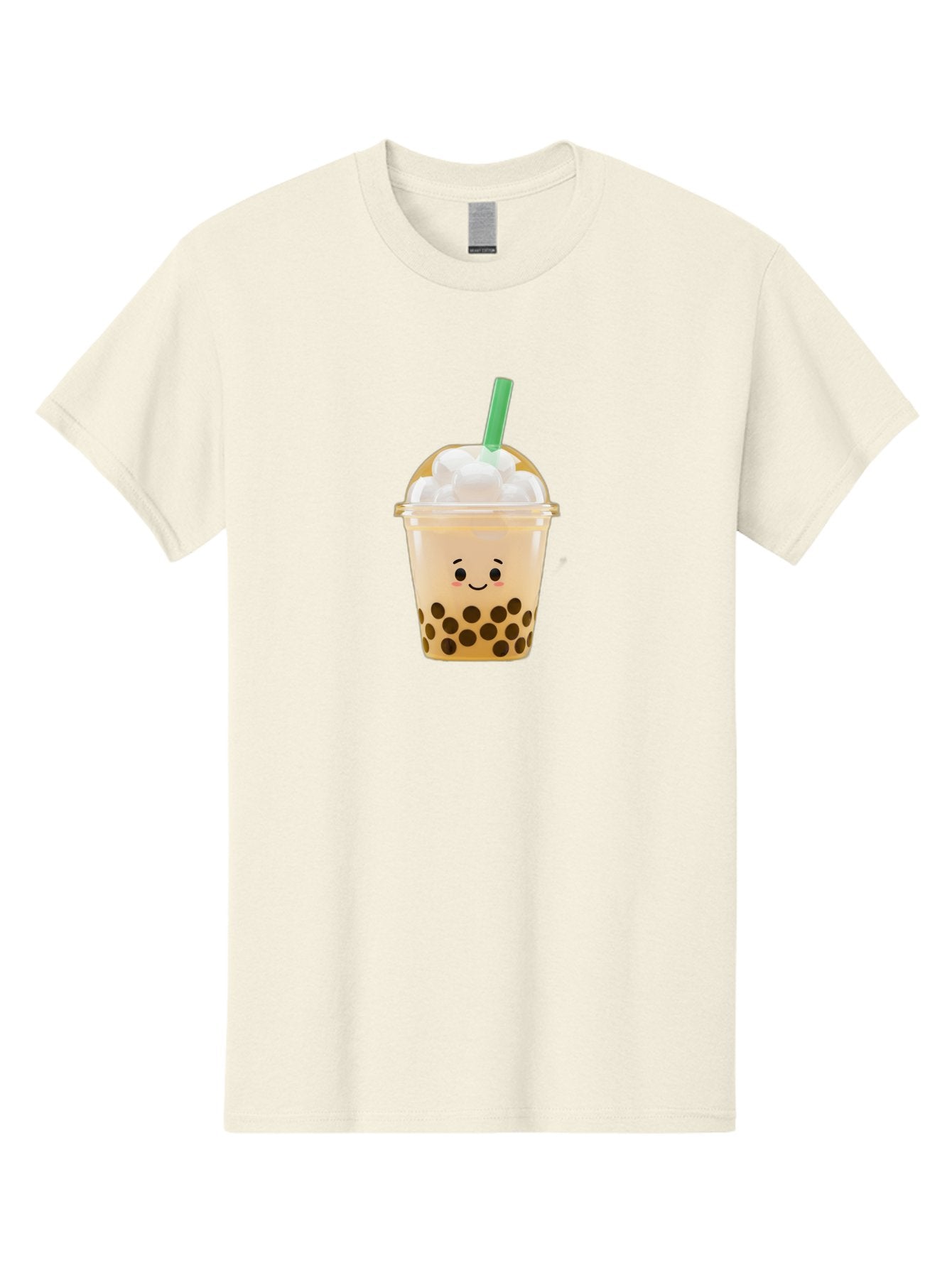 Bubble-Tea-15 Men'S Graphic Tee, 100% Cotton, Comfortable Casual Summer Wear, Machine Washable, Bubble Tea, Boba Drink, Milk Tea, Tapioca Pearls, Whipped Cream, Straw, Kawaii, Cute, Cartoon, Smiling Face, Adorable, Fun, Tasty, Refreshing, Bac695 4