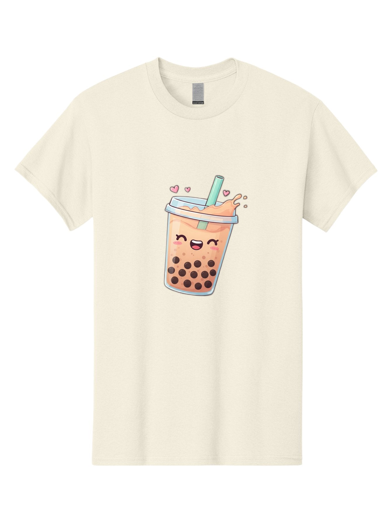 Bubble-Tea-16 Men'S Graphic Tee, 100% Cotton, Comfortable Casual Summer Wear, Machine Washable, Boba Tea, Bubble Tea, Kawaii Drink, Cute Cartoon Beverage, Tea With Boba, Smiling Milk Tea, Adorable Drink, Tea Lover, Boba Love, Refreshing Drink Bac696 9