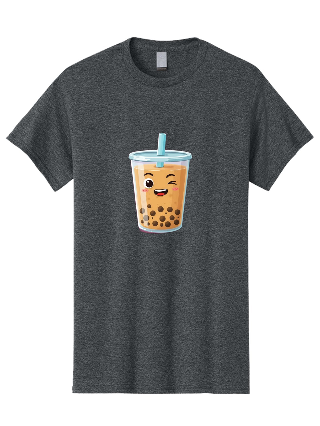 Bubble-Tea-20 Men'S Graphic Tee, 100% Cotton, Comfortable Casual Summer Wear, Machine Washable, Bubble Tea, Boba Drink, Cartoon Illustration, Smiling Face, Happy Beverage, Milk Tea, Tapioca Pearls, Kawaii Culture, Cute Straw, Refreshing Drink Bac701 10