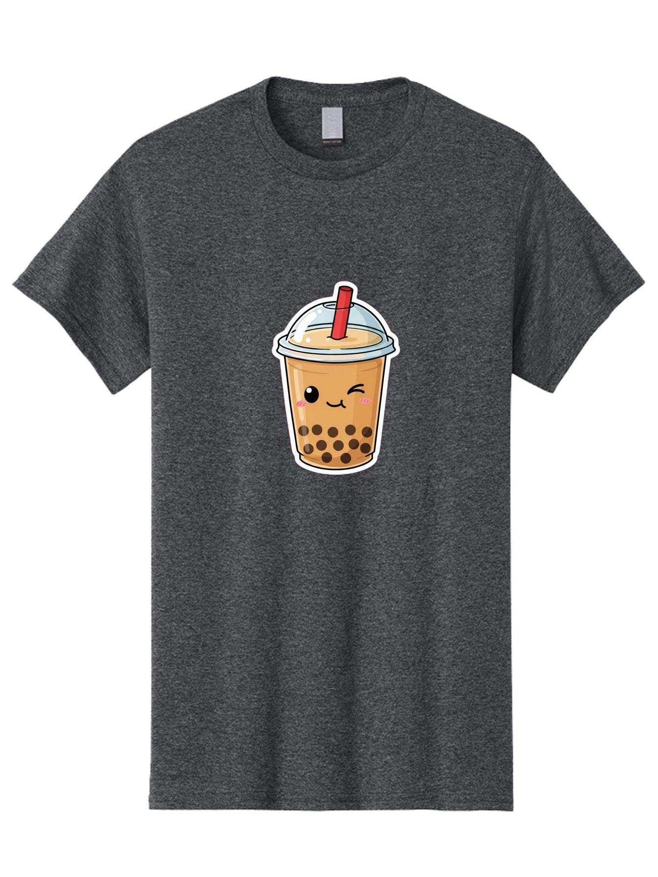 Bubble-Tea-21 Men'S Graphic Tee, 100% Cotton, Comfortable Casual Summer Wear, Machine Washable, Bubble Tea, Boba, Tea Drink, Straw, Cartoon, Cute, Kawaii, Adorable, Beverage, Drink, Tea, Coffee Shop, Milk Tea, Tapioca Pearls, Fun, Playful Bac702 12
