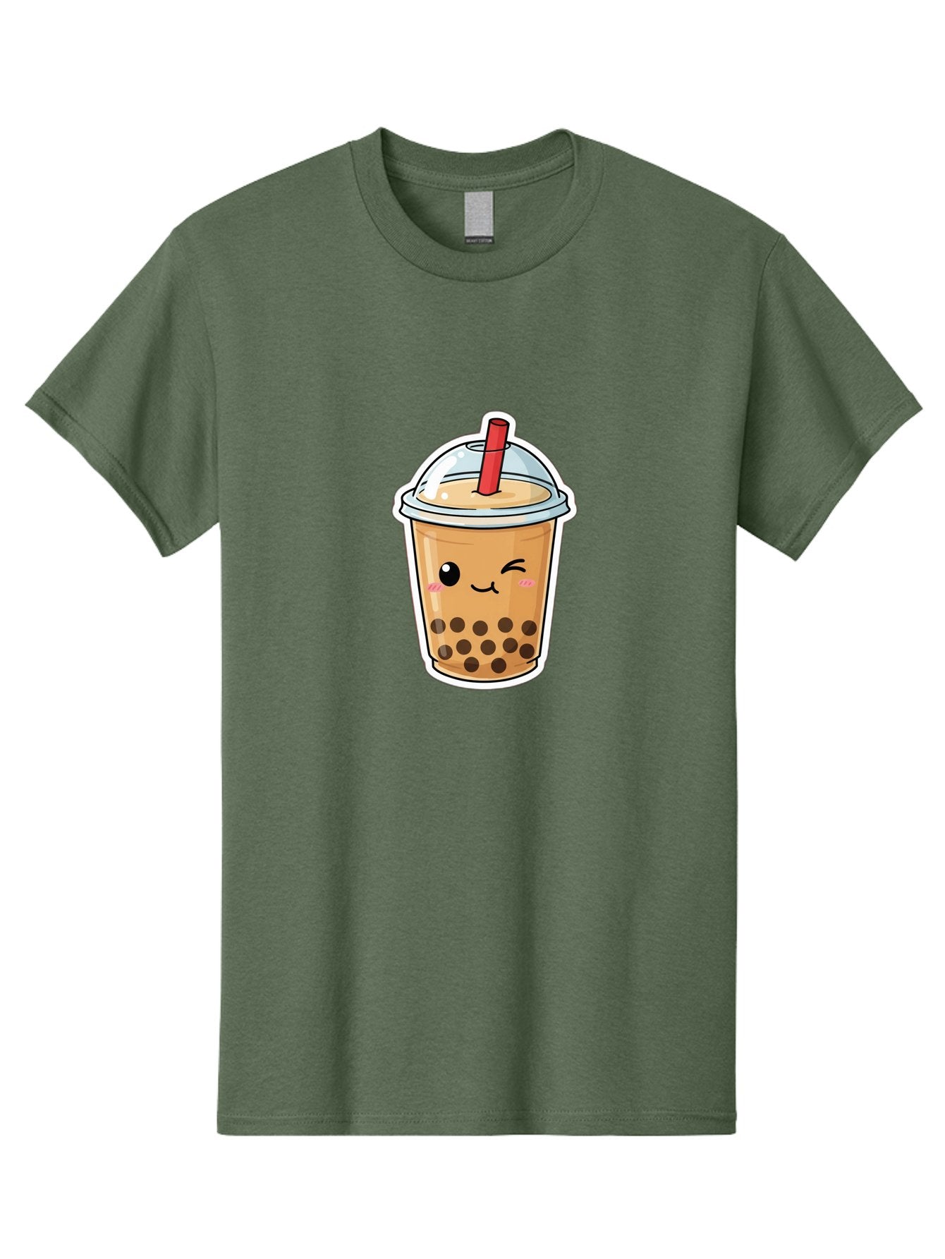 Bubble-Tea-21 Men'S Graphic Tee, 100% Cotton, Comfortable Casual Summer Wear, Machine Washable, Bubble Tea, Boba, Tea Drink, Straw, Cartoon, Cute, Kawaii, Adorable, Beverage, Drink, Tea, Coffee Shop, Milk Tea, Tapioca Pearls, Fun, Playful Bac702 8