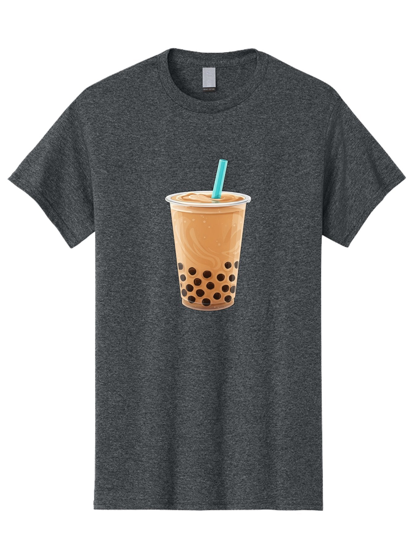 Bubble-Tea-6 Men'S Graphic Tee, 100% Cotton, Comfortable Casual Summer Wear, Machine Washable, Boba Tea, Milk Tea, Bubble Tea, Tea Drink, Tapioca Pearls, Cold Beverage, Refreshing Drink, Tea Culture, Trendy Drink Bac708 3