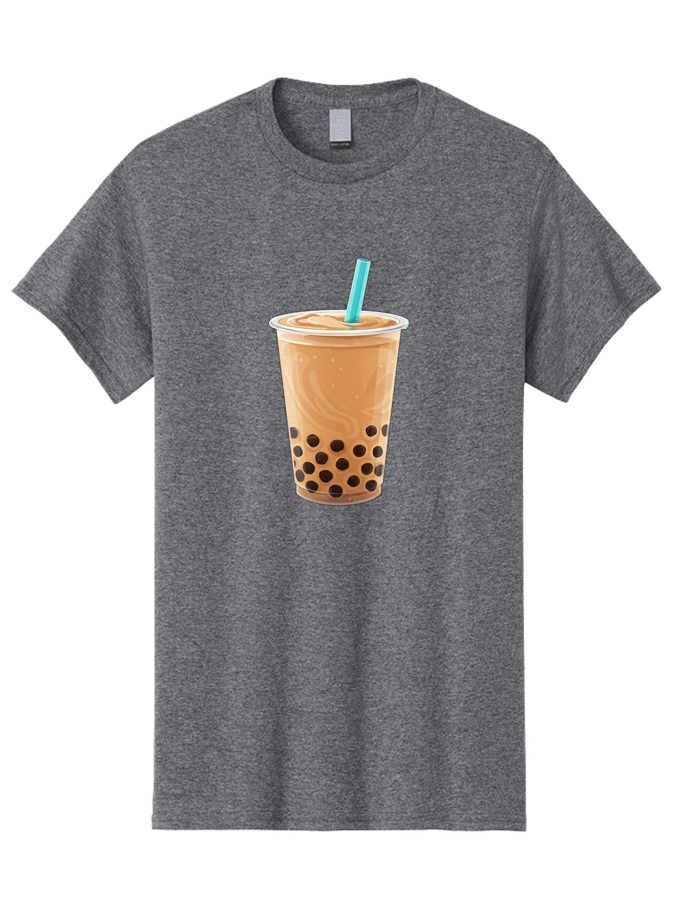 Bubble-Tea-6 Men'S Graphic Tee, 100% Cotton, Comfortable Casual Summer Wear, Machine Washable, Boba Tea, Milk Tea, Bubble Tea, Tea Drink, Tapioca Pearls, Cold Beverage, Refreshing Drink, Tea Culture, Trendy Drink Bac708 6
