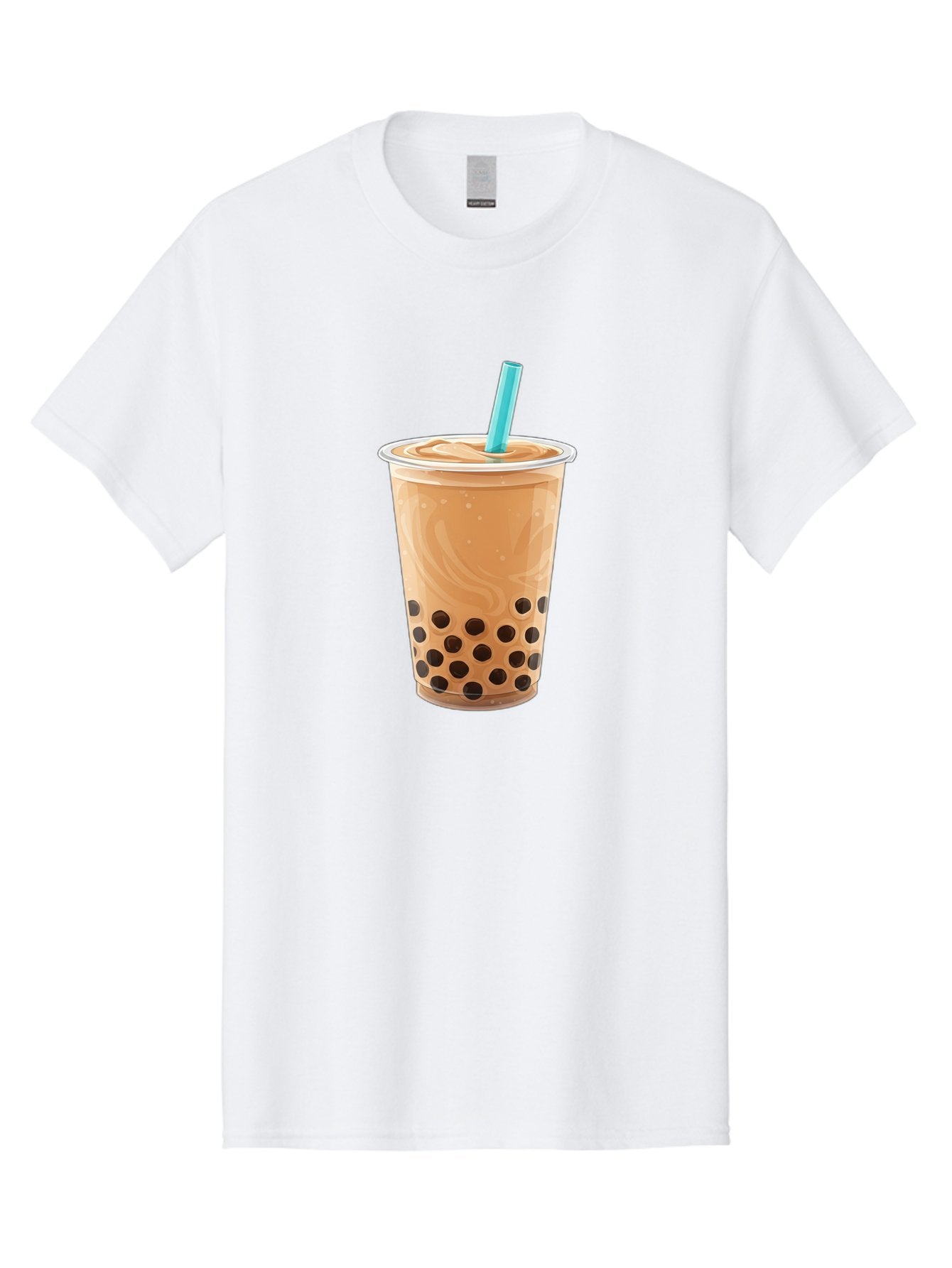 Bubble-Tea-6 Men'S Graphic Tee, 100% Cotton, Comfortable Casual Summer Wear, Machine Washable, Boba Tea, Milk Tea, Bubble Tea, Tea Drink, Tapioca Pearls, Cold Beverage, Refreshing Drink, Tea Culture, Trendy Drink Bac708 15