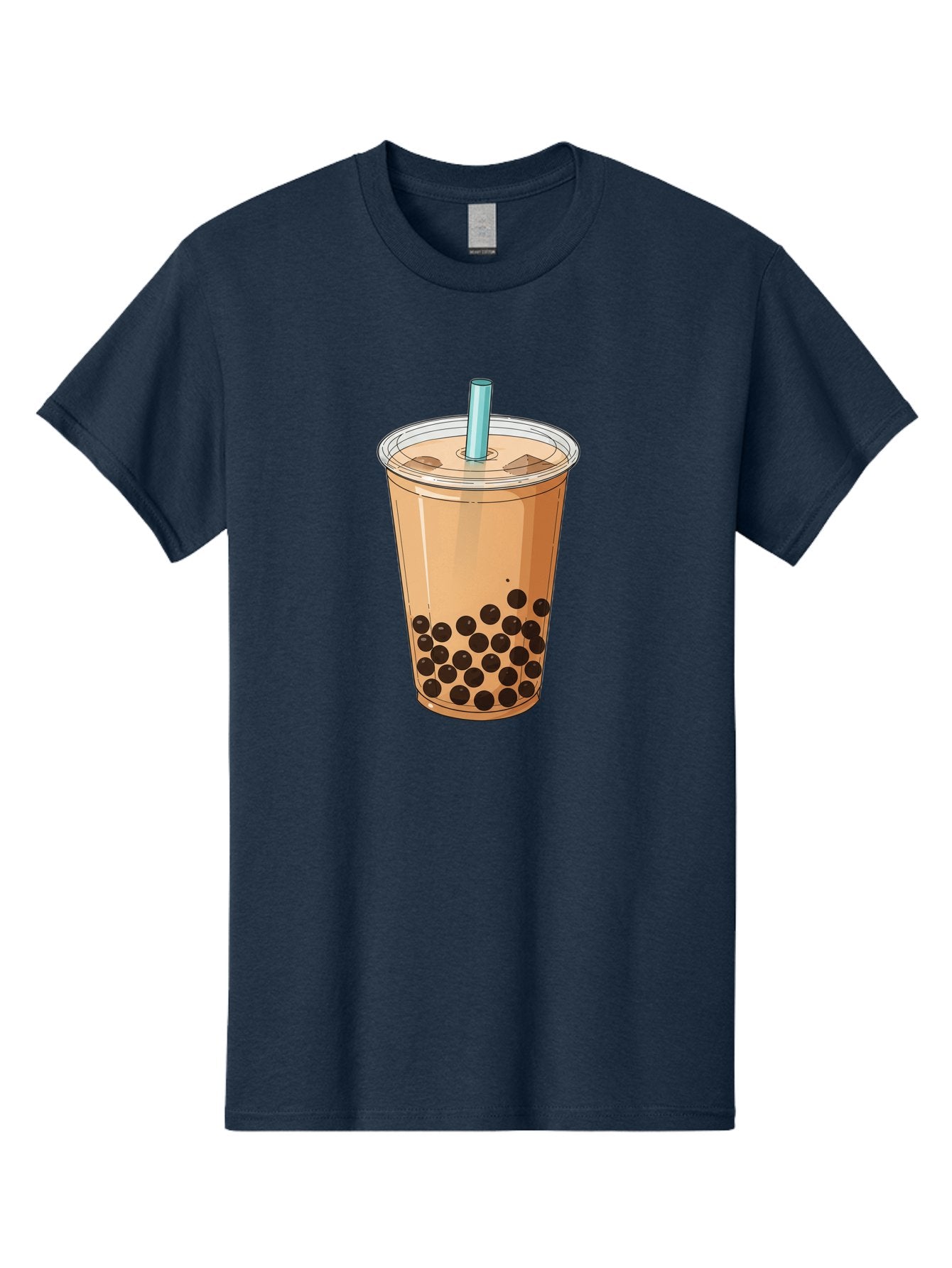 Bubble-Tea-9 Men'S Graphic Tee, 100% Cotton, Comfortable Casual Summer Wear, Machine Washable, Bubble Tea, Milk Tea, Boba, Tapioca Pearls, Takeout Cup, Plastic Straw, Refreshing Drink, Trendy Beverage, Asian-Inspired Bac711 15
