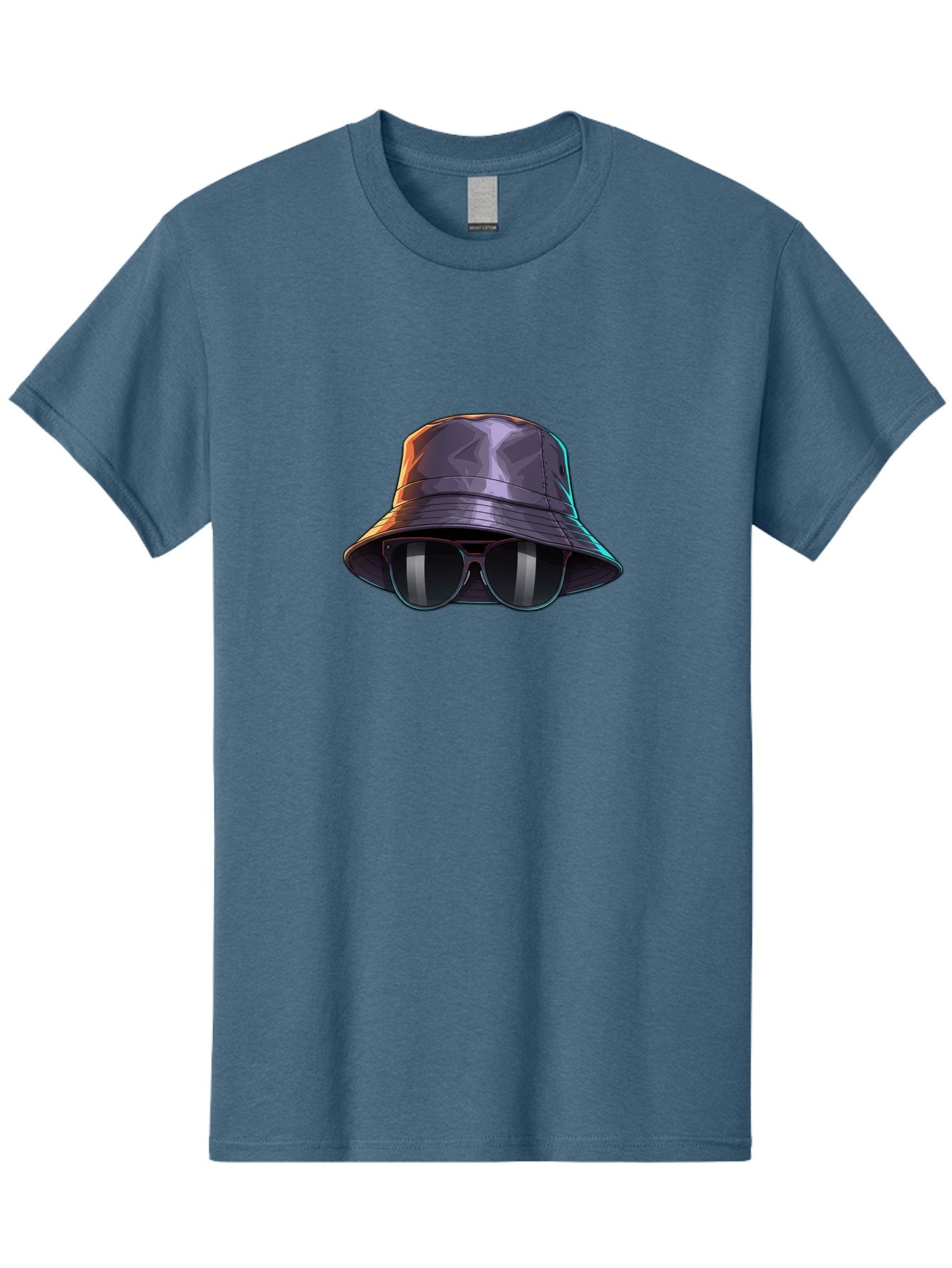 Bucket-Hat-And-Sunglasses-1 Men'S Graphic Tee, 100% Cotton, Comfortable Casual Summer Wear, Machine Washable, Stylish Accessories, Fashion Trends, Chic Sunglasses, Trendy Bucket Hat, Stylish Eyewear, Cool Shades, Fashion Accessories, Bac715 15