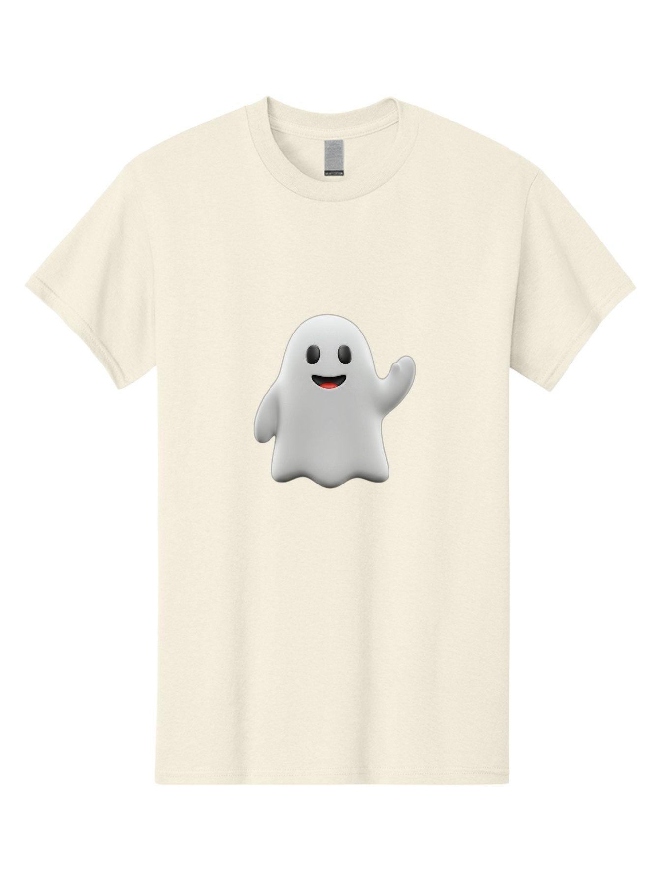 Casper-Ghost Men'S Graphic Tee, 100% Cotton, Comfortable Casual Summer Wear, Machine Washable, Smiling Ghost, Friendly Ghost, Cartoon Character, Happy Face, Waving Gesture, Halloween Spirit, Spooky Friendly, Digital Illustration, 3D Rendering Bac794 12