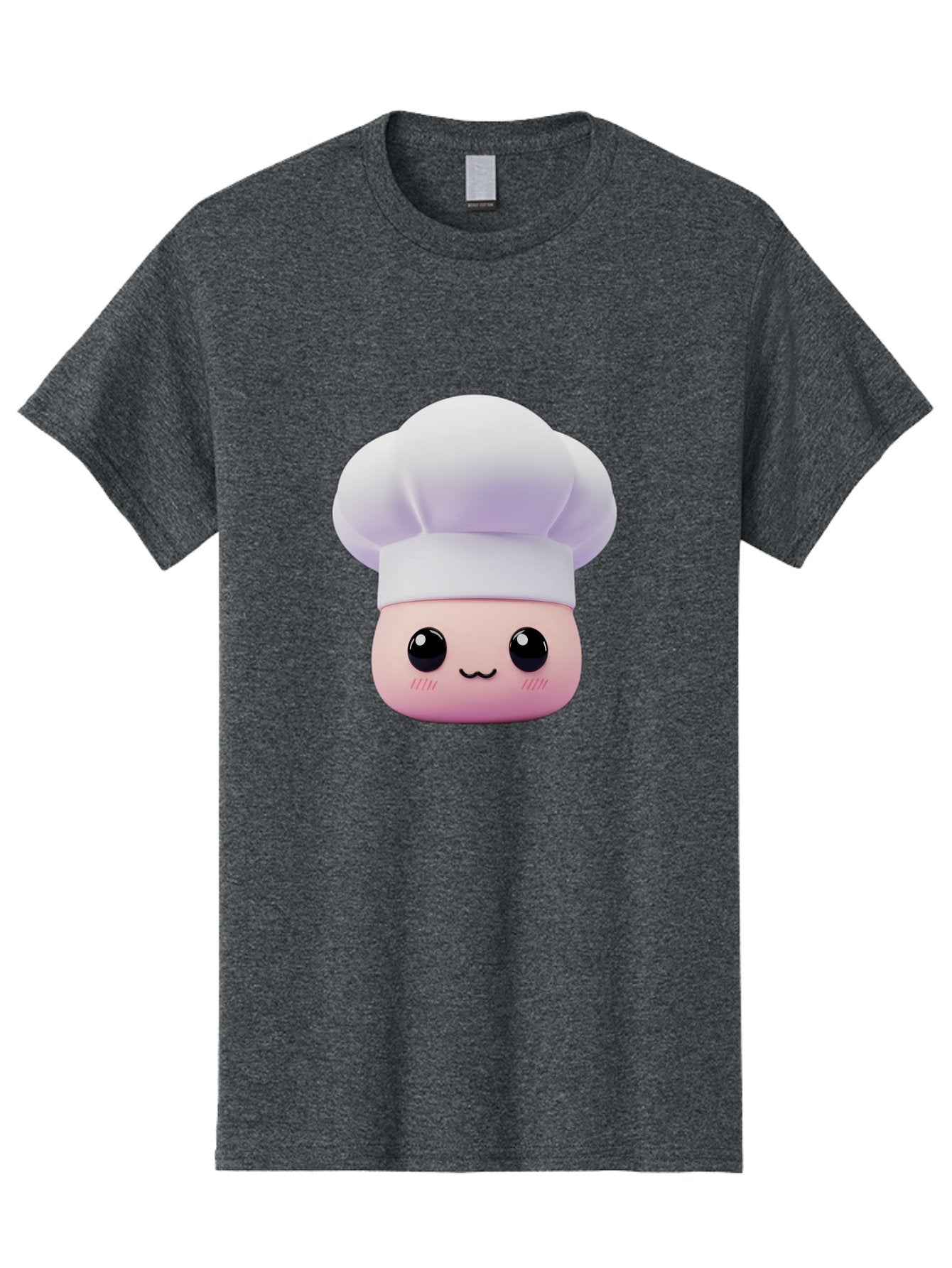 Chef-4 Men'S Graphic Tee, 100% Cotton, Comfortable Casual Summer Wear, Machine Washable, Cartoon Chef Character, Chef Hat, Cute Face, Cooking Theme, Kawaii Style, Chef Illustration, Culinary Art, Chef Mascot Bac807 10