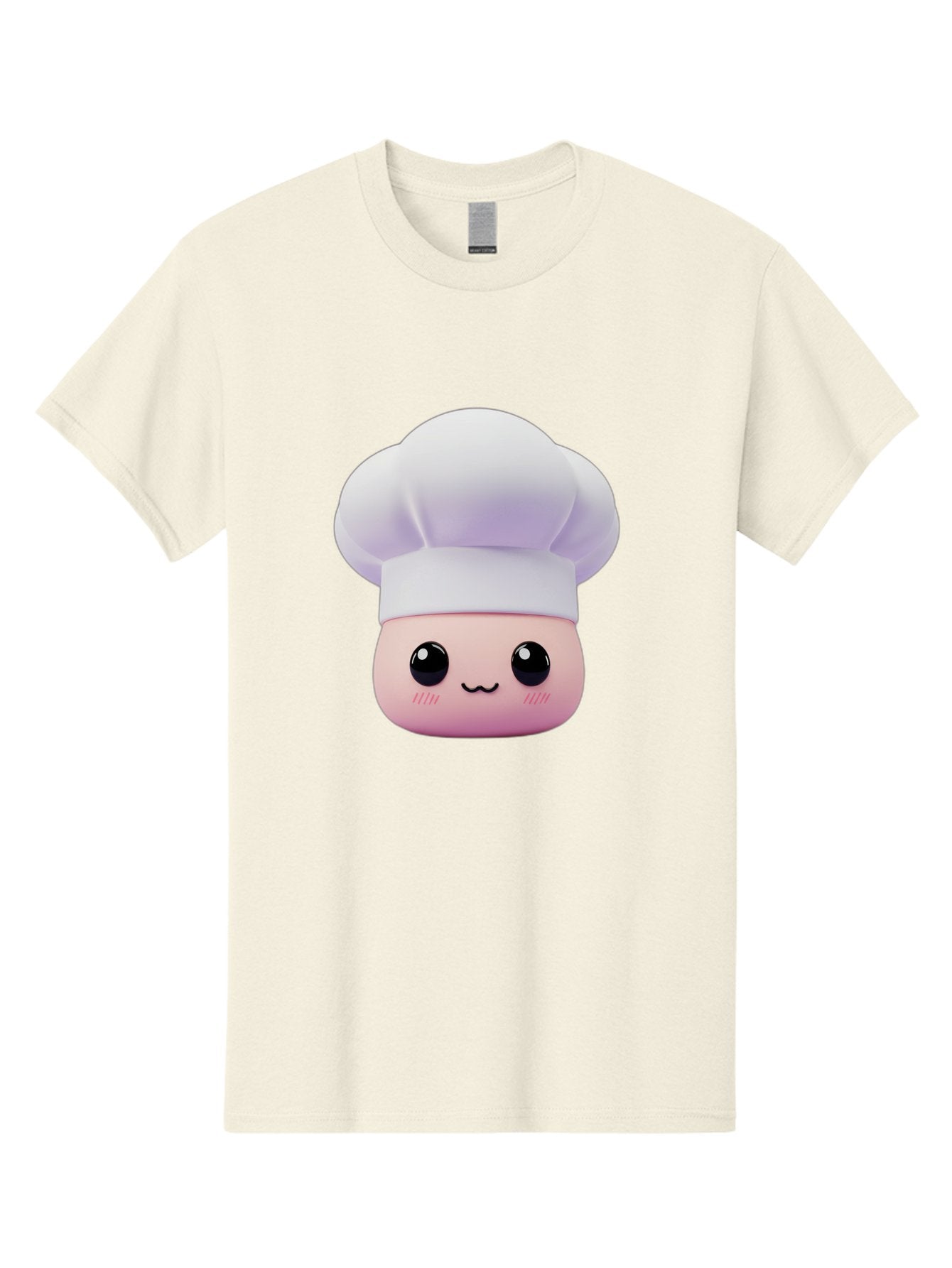 Chef-4 Men'S Graphic Tee, 100% Cotton, Comfortable Casual Summer Wear, Machine Washable, Cartoon Chef Character, Chef Hat, Cute Face, Cooking Theme, Kawaii Style, Chef Illustration, Culinary Art, Chef Mascot Bac807 13