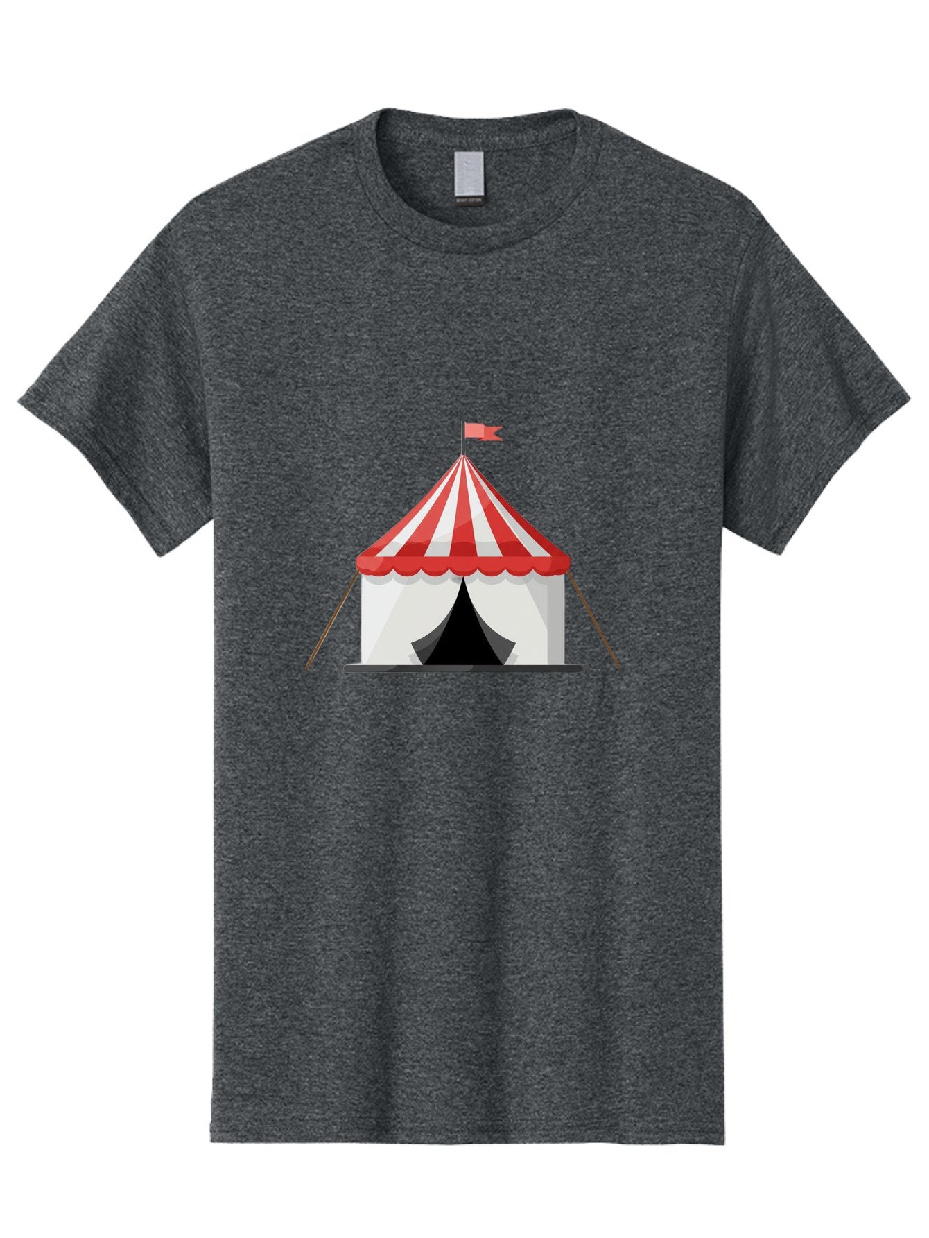 Circus-Tent Men'S Graphic Tee, 100% Cotton, Comfortable Casual Summer Wear, Machine Washable, Red And White Striped Tent, Circus, Carnival, Entertainment, Event, Festival, Fun, Excitement, Adventure, Show Bac855 14