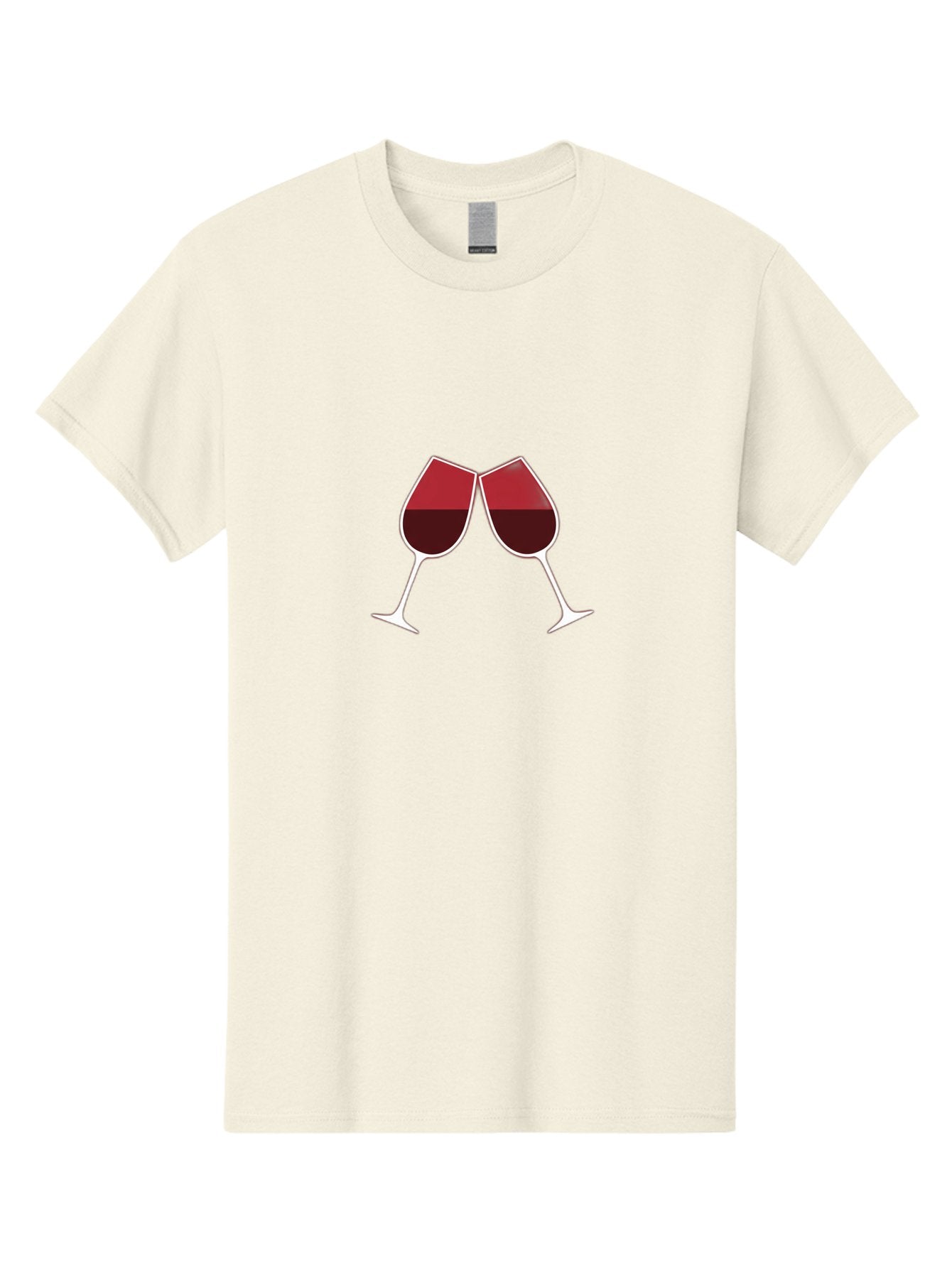 Clinking-Wine-Glasses Men'S Graphic Tee, 100% Cotton, Comfortable Casual Summer Wear, Machine Washable, Wine Glasses Clinking, Celebratory Toast, Red Wine, Luxury Beverage, Wine Tasting, Adult Beverage, Social Gathering, Celebration Moment Bac864 15