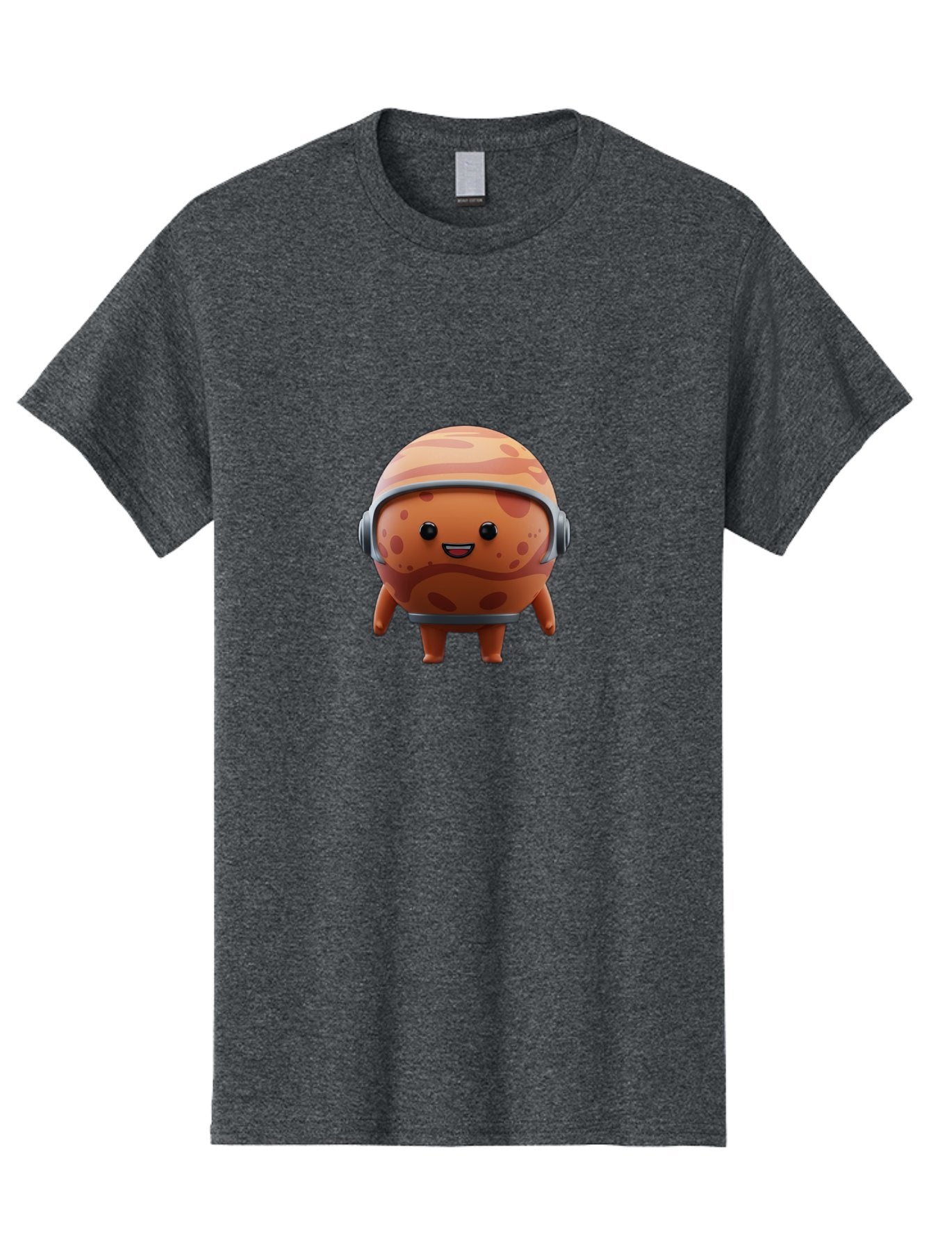 Cookie-Astronaut Men'S Graphic Tee, 100% Cotton, Comfortable Casual Summer Wear, Machine Washable, Cookie Character, Astronaut Helmet, Cartoon Cookie, Space-Themed Cookie, Cookie With Headphones, Digital Illustration, Fun Design, Cookie Mascot Bac899 7