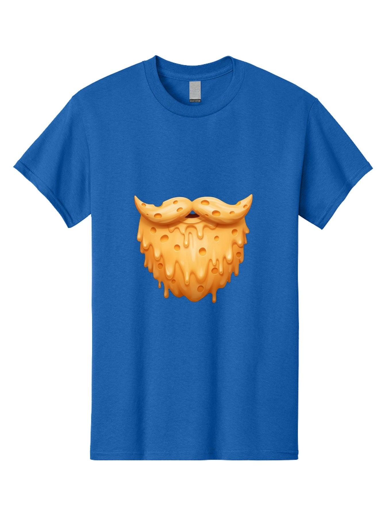 Croissant-With-Mustache Men'S Graphic Tee, 100% Cotton, Comfortable Casual Summer Wear, Machine Washable, Doughnut With Mustache, Sweet Treats, Baked Goods, Quirky Humor, Funny Faces, Dessert Lovers, Creative Food Art, Playful Graphics Bac936 15