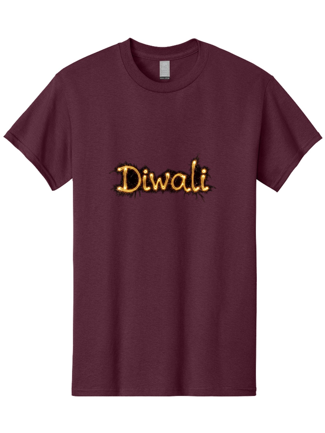 Diwali Men'S Graphic Tee, 100% Cotton, Comfortable Casual Summer Wear, Machine Washable, Diwali Festival, Celebration Of Lights, Vibrant Diwali Graphics, Festive Decorations, Firework Design, Indian Culture, Diwali Greetings Bad008