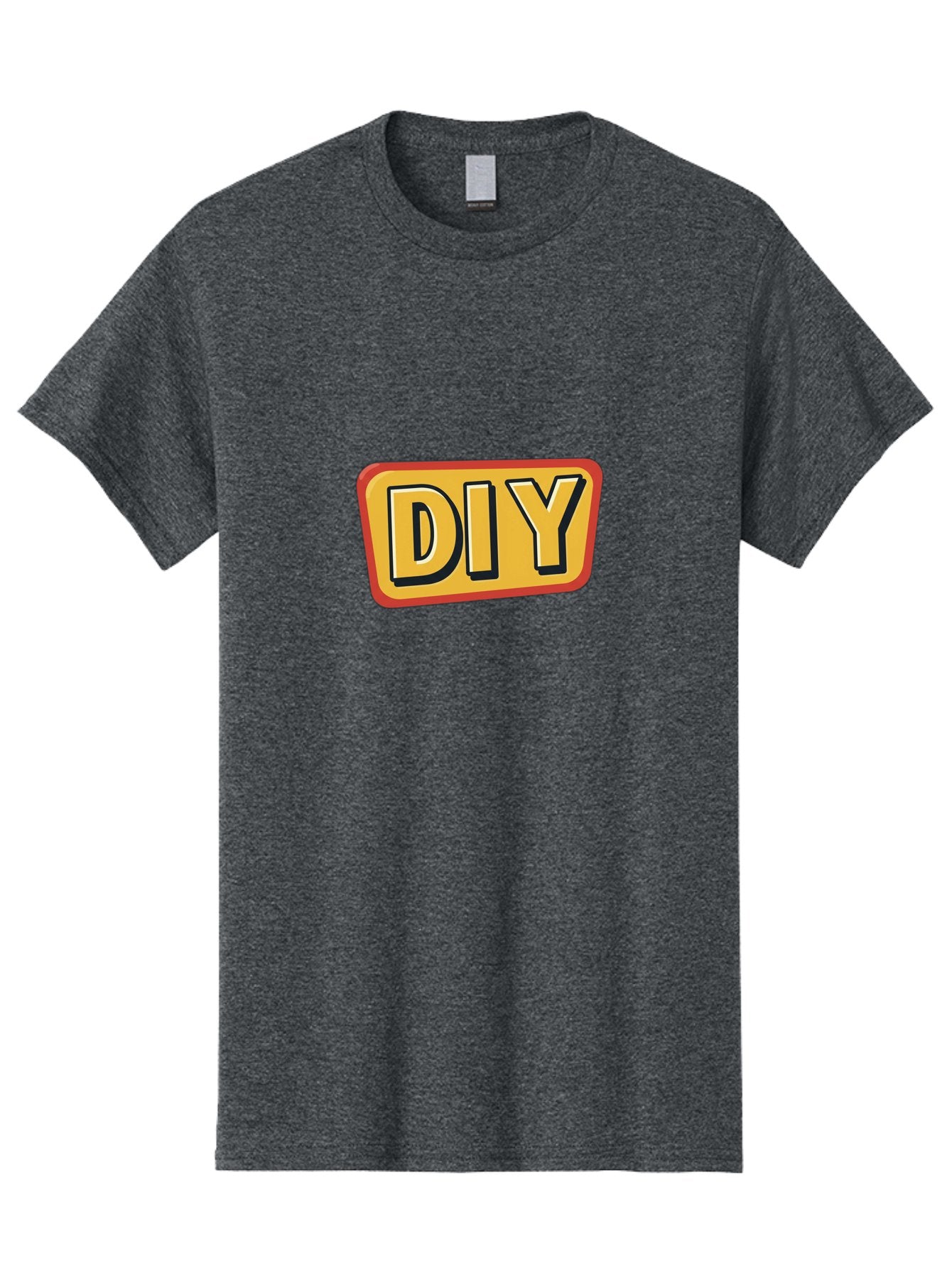 Diy-3 Men'S Graphic Tee, 100% Cotton, Comfortable Casual Summer Wear, Machine Washable, Diy Sign, Handyman Tips, Home Improvement, Crafting Ideas, Self-Sufficiency, Creativity, Customization, Tutorials, Handmade, Diy Projects Bad011 12
