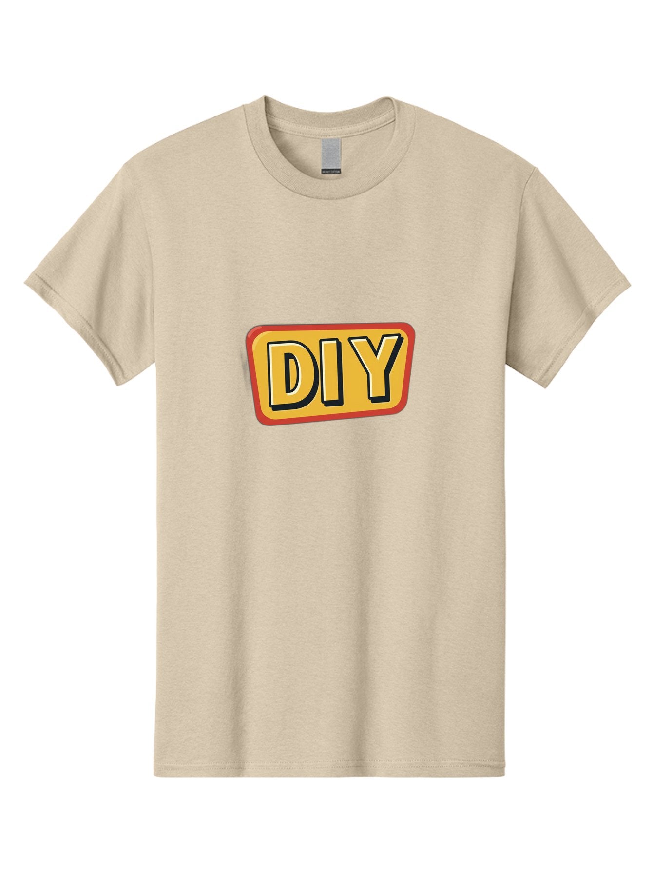 Diy-3 Men'S Graphic Tee, 100% Cotton, Comfortable Casual Summer Wear, Machine Washable, Diy Sign, Handyman Tips, Home Improvement, Crafting Ideas, Self-Sufficiency, Creativity, Customization, Tutorials, Handmade, Diy Projects Bad011 11