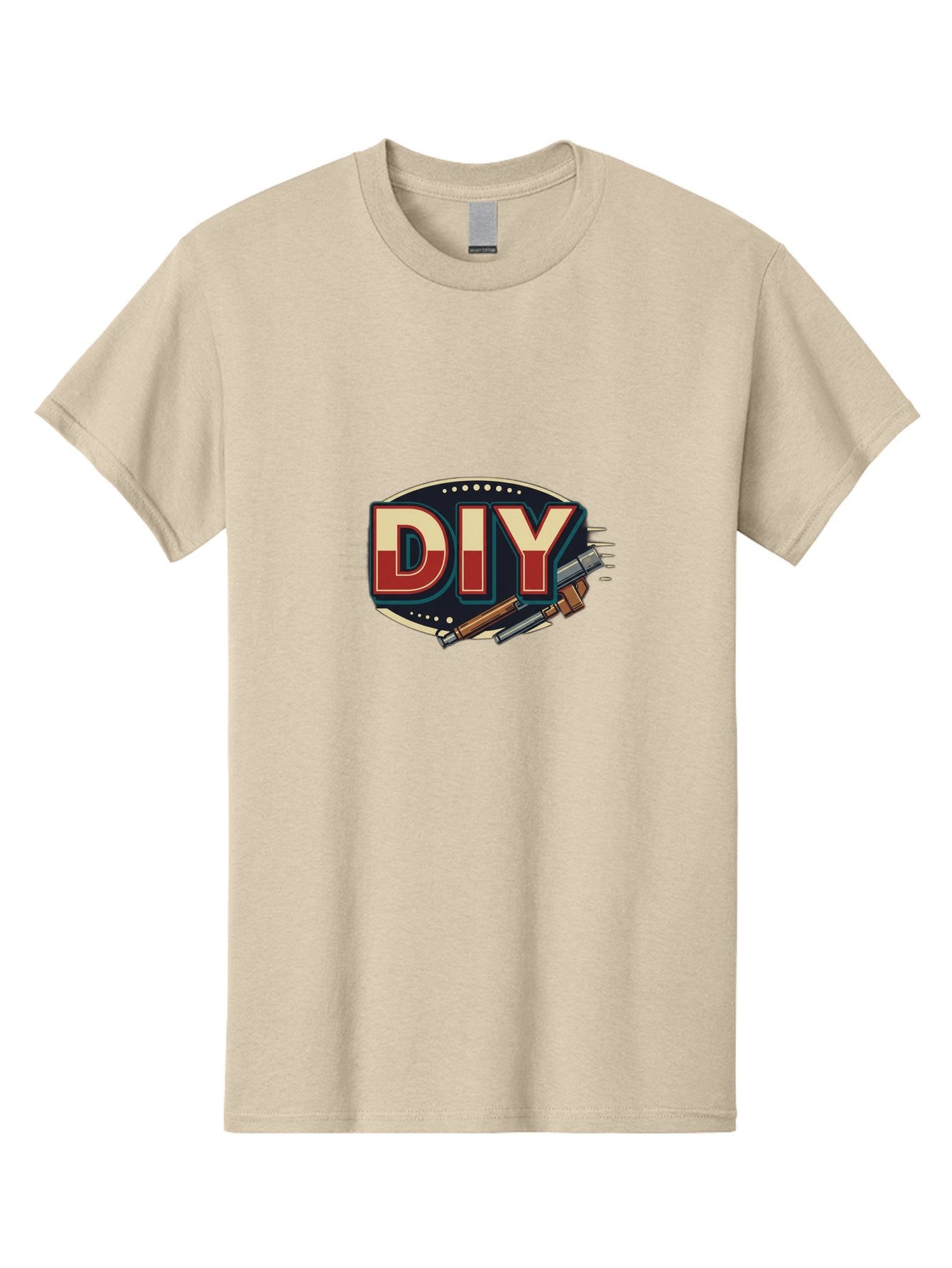 Diy-4 Men'S Graphic Tee, 100% Cotton, Comfortable Casual Summer Wear, Machine Washable, Diy Projects, Home Improvement, Crafting, Tools, Pens, Pencils, Creativity, Art Supplies, Diy Tutorials, Handmade Crafts, Diy Inspiration Bad012 9