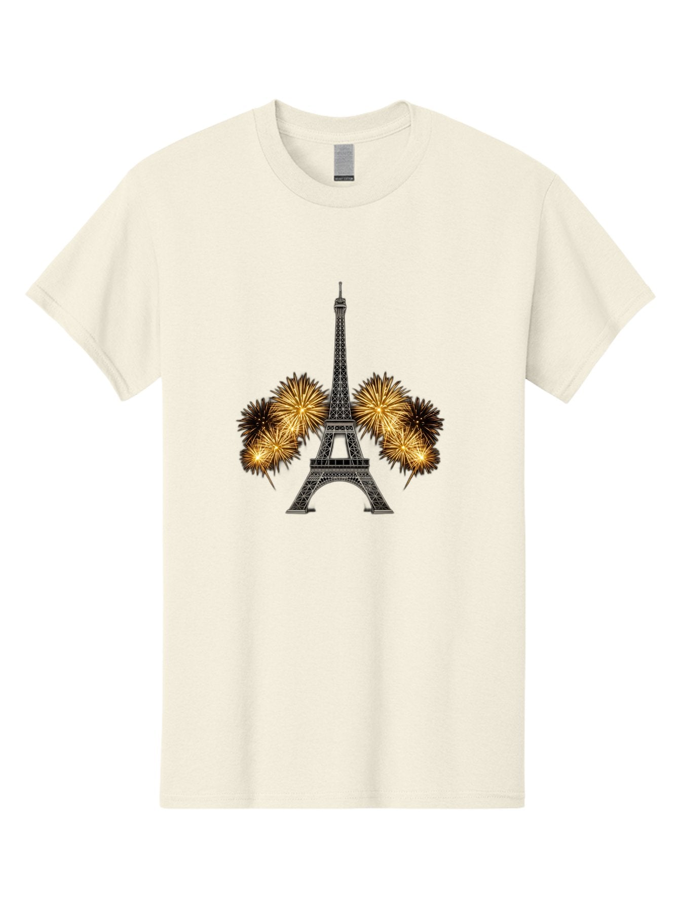 Eiffel-Tower-Fireworks-1 Men'S Graphic Tee, 100% Cotton, Comfortable Casual Summer Wear, Machine Washable, Eiffel Tower, Fireworks Display, Celebration, Festive Atmosphere, Fireworks Exploding, France, Paris, City Landmark, Event Decoration, Bad074 12