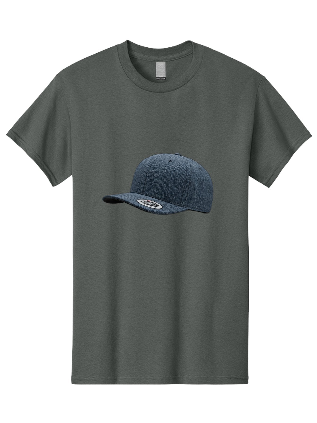 Flexfit-Cap Men'S Graphic Tee, 100% Cotton, Comfortable Casual Summer Wear, Machine Washable, Flexfit Baseball Cap, Dark Blue Cap, Snapback Hat, Flexfit Logo, Stylish Headwear, Casual Fashion, Sports Cap, Flexfit Branding, Hat With Logo Bad102 8