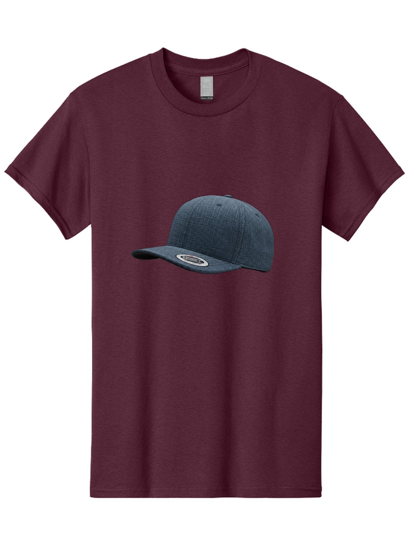 Flexfit-Cap Men'S Graphic Tee, 100% Cotton, Comfortable Casual Summer Wear, Machine Washable, Flexfit Baseball Cap, Dark Blue Cap, Snapback Hat, Flexfit Logo, Stylish Headwear, Casual Fashion, Sports Cap, Flexfit Branding, Hat With Logo Bad102 3