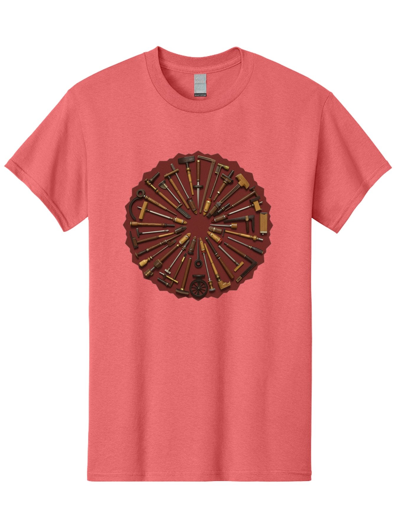 Hammer-Collection Men'S Graphic Tee, 100% Cotton, Comfortable Casual Summer Wear, Machine Washable, Hammers, Tools, Carpentry, Diy Projects, Woodworking, Construction, Hand Tools, Toolbox, Craftsmanship, Building Materials, Hardware Bad179 15