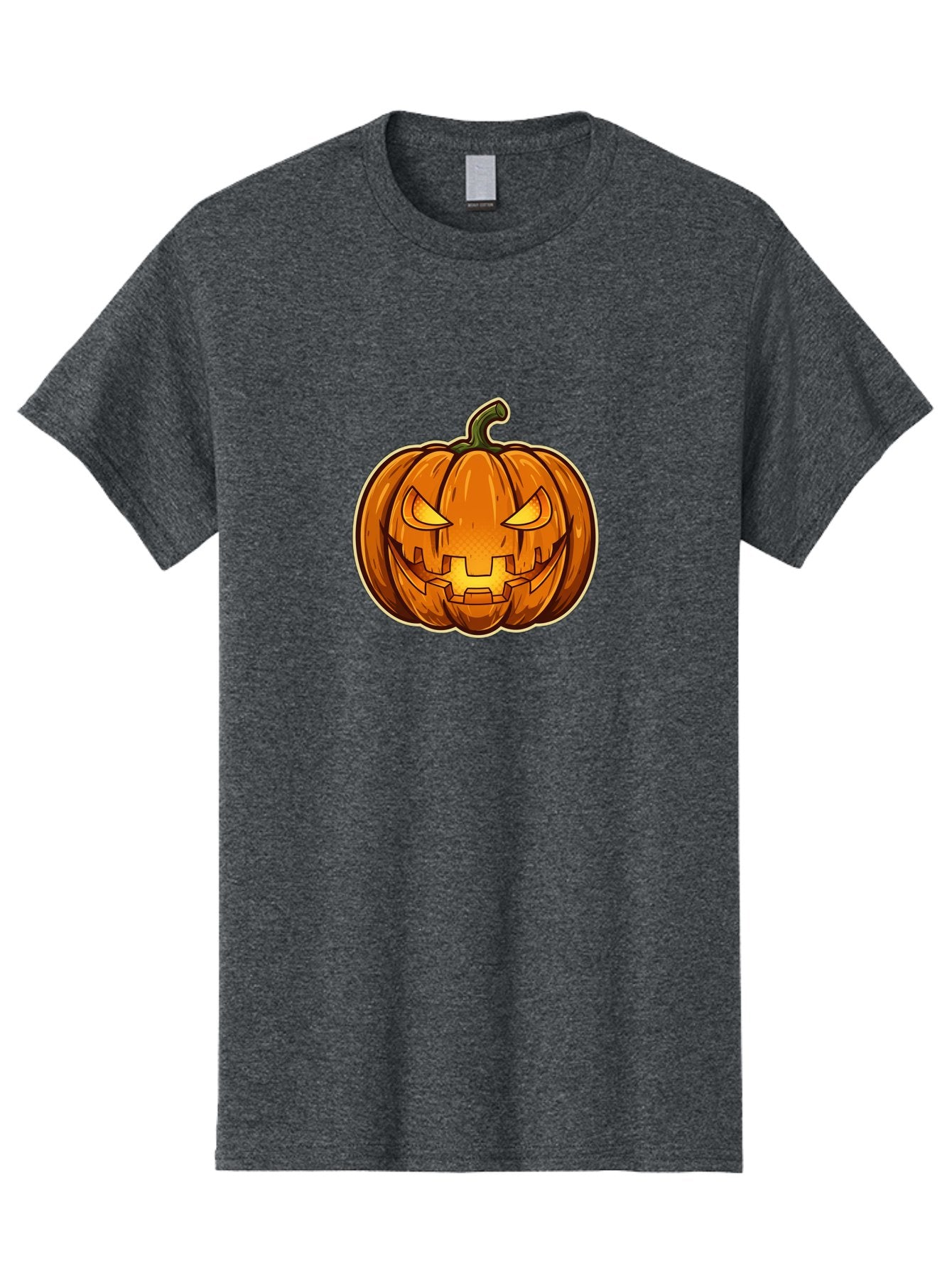 Jack-O-Lantern-4 Men'S Graphic Tee, 100% Cotton, Comfortable Casual Summer Wear, Machine Washable, Halloween Pumpkin, Jack O Lantern, Spooky Face, Orange Pumpkin, Cartoon Style, Autumn Decoration, Halloween Symbol, Seasonal Decor Bad224 11