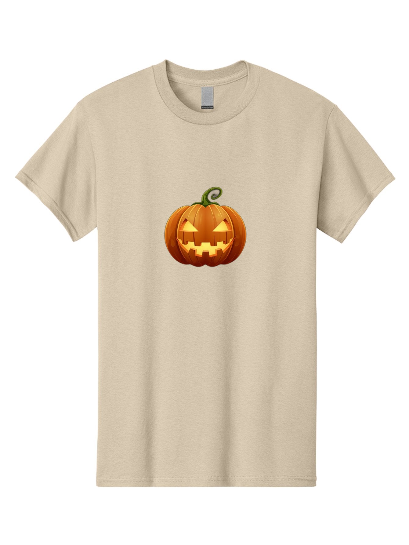 Jack-O-Lantern Men'S Graphic Tee, 100% Cotton, Comfortable Casual Summer Wear, Machine Washable, Halloween Pumpkin, Jack O' Lantern, Carved Pumpkin, Spooky Face, Halloween Decoration, Autumn Symbol, Orange Pumpkin, Festive Vibe, Fall Season, Bad229 8