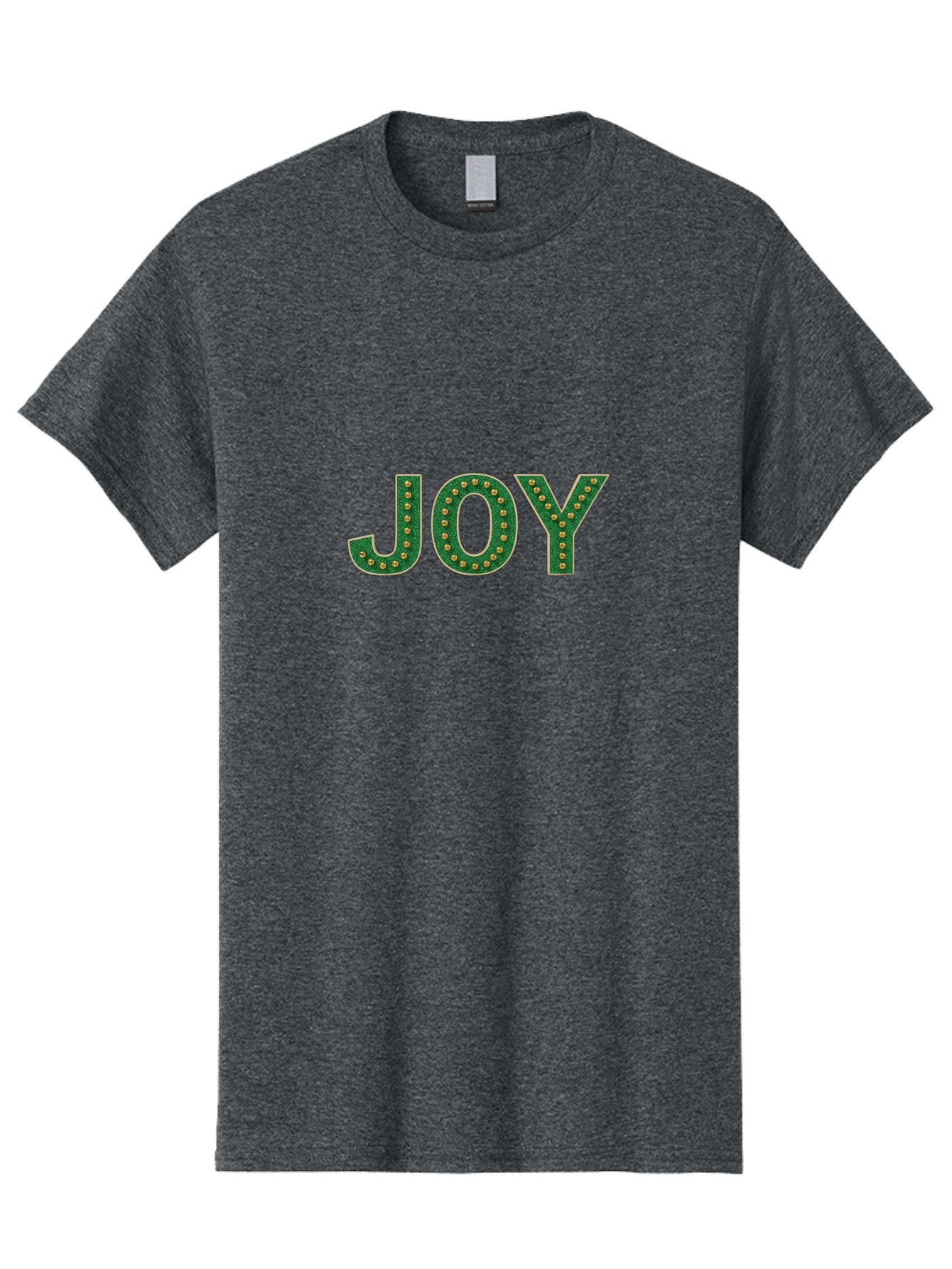 Joy Men'S Graphic Tee, 100% Cotton, Comfortable Casual Summer Wear, Machine Washable, Marquee Letters, Festive Typography, Decorative Design, Celebratory Theme, Joyful Atmosphere, Happiness, Cheerfulness, Bright Lights, Ornate Details Bad232