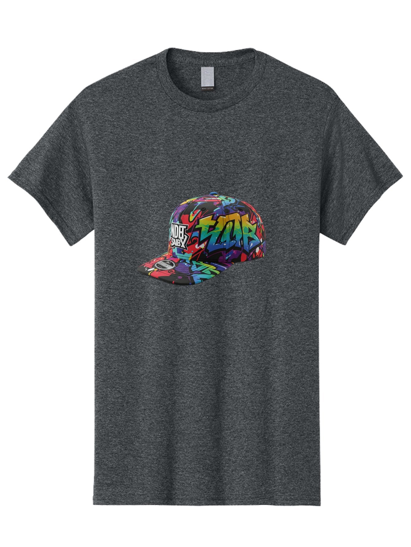 Kazr-Baseball-Cap Men'S Graphic Tee, 100% Cotton, Comfortable Casual Summer Wear, Machine Washable, Streetwear Fashion, Graffiti Art, Urban Style, Kansas Hat, Xsby Logo, Vibrant Colors, Bold Design, Casual Wear, Trendy Accessory Bad251 12