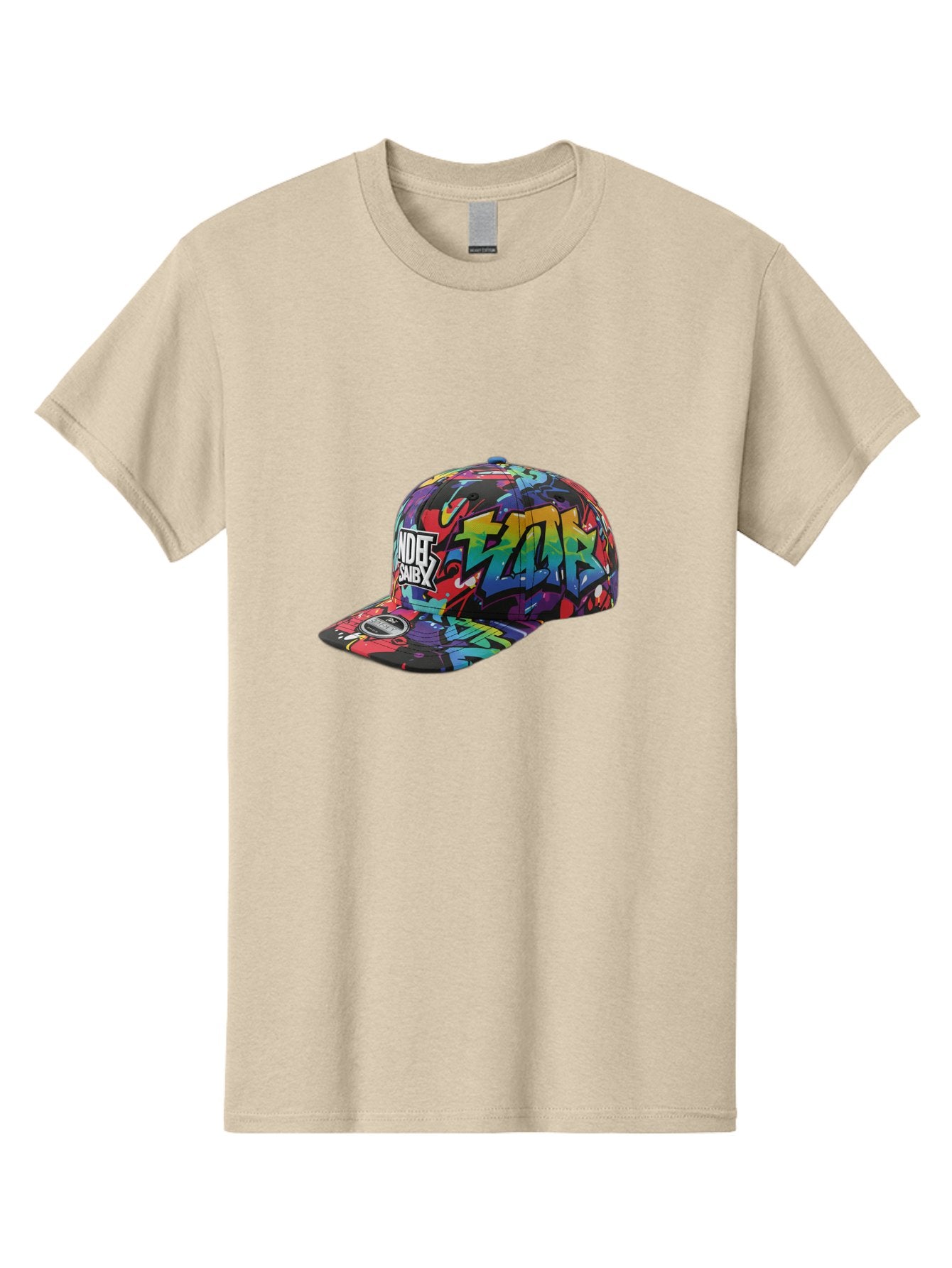 Kazr-Baseball-Cap Men'S Graphic Tee, 100% Cotton, Comfortable Casual Summer Wear, Machine Washable, Streetwear Fashion, Graffiti Art, Urban Style, Kansas Hat, Xsby Logo, Vibrant Colors, Bold Design, Casual Wear, Trendy Accessory Bad251 8
