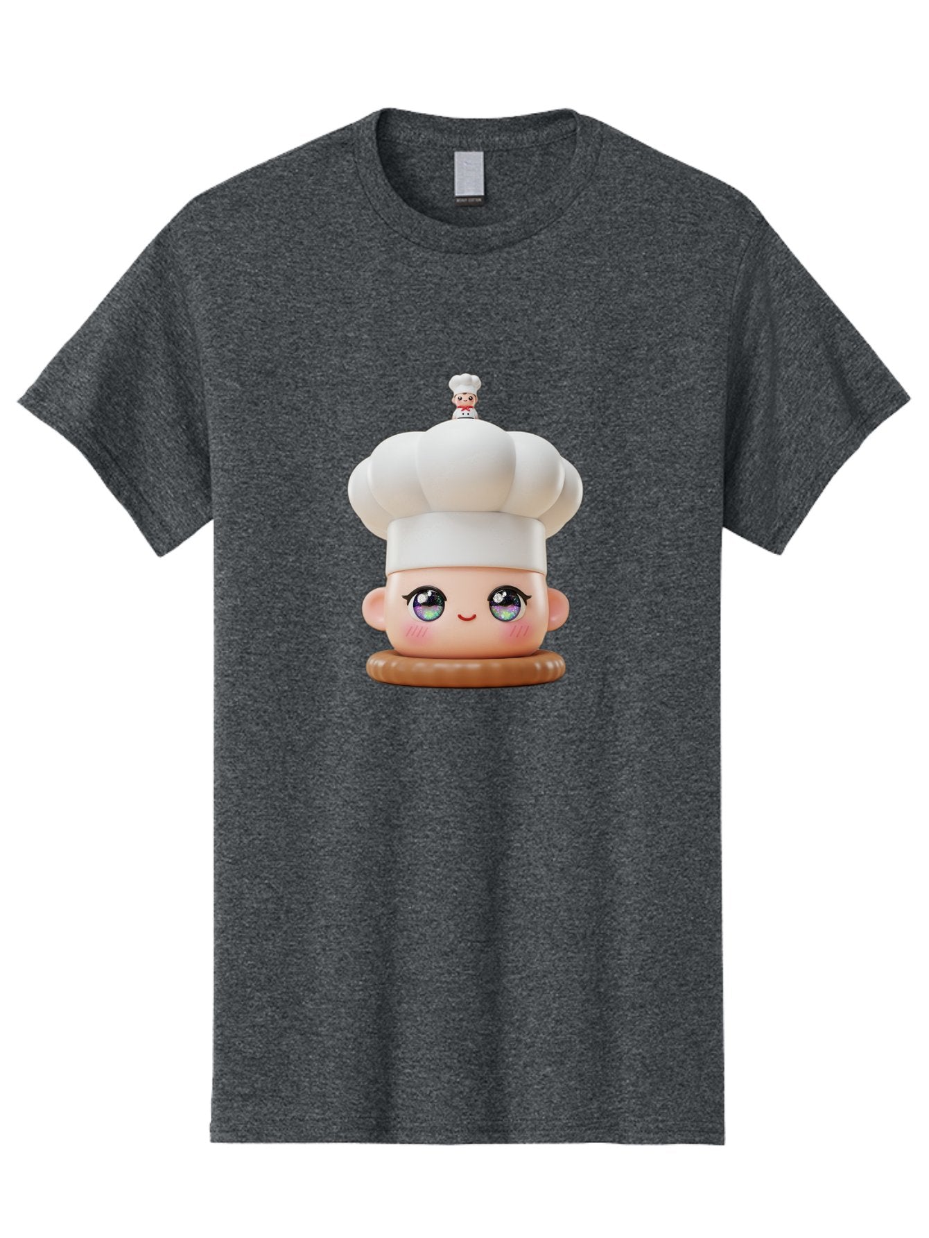 L-O-L-Surprise-Chef Men'S Graphic Tee, 100% Cotton, Comfortable Casual Summer Wear, Machine Washable, Kawaii Chef Figurine, Cute Chef Hat, Cartoon Character, Pastel Colors, Chef Toy, Adorable Face, Collector'S Item, Whimsical Design, Bad255 14
