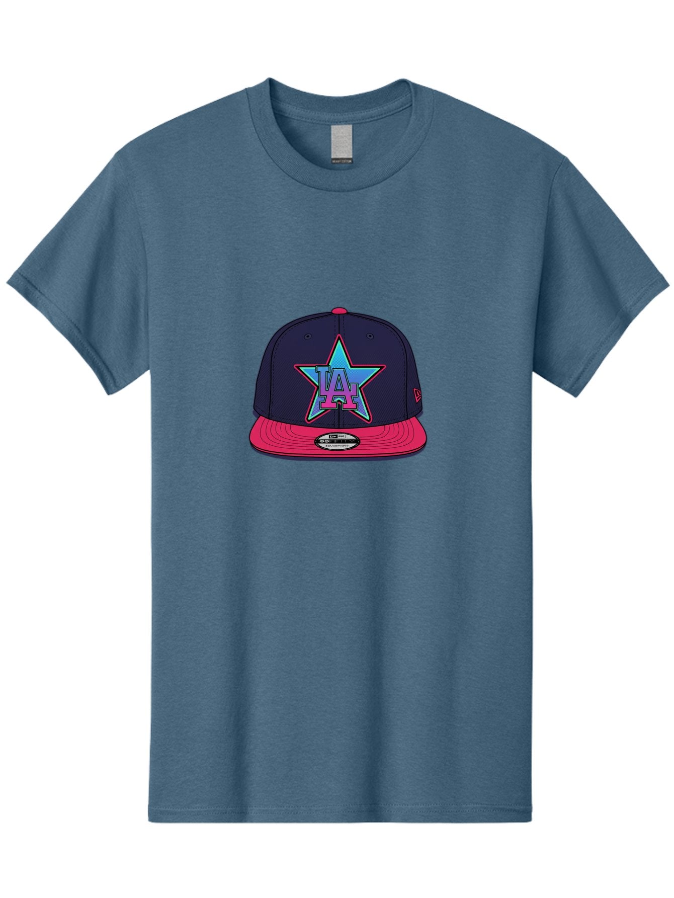 La-Star-Baseball-Cap Men'S Graphic Tee, 100% Cotton, Comfortable Casual Summer Wear, Machine Washable, La Star Logo, Baseball Cap, Snapback Hat, Streetwear Fashion, Urban Style, Vibrant Colors, Los Angeles, Trendy Accessories, Cap Design Bad256 12