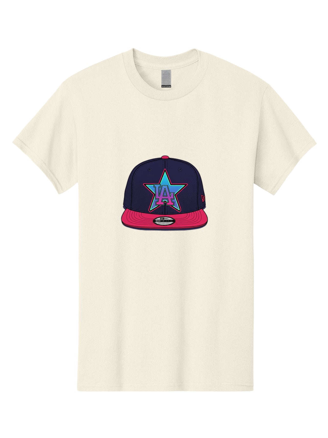 La-Star-Baseball-Cap Men'S Graphic Tee, 100% Cotton, Comfortable Casual Summer Wear, Machine Washable, La Star Logo, Baseball Cap, Snapback Hat, Streetwear Fashion, Urban Style, Vibrant Colors, Los Angeles, Trendy Accessories, Cap Design Bad256 15