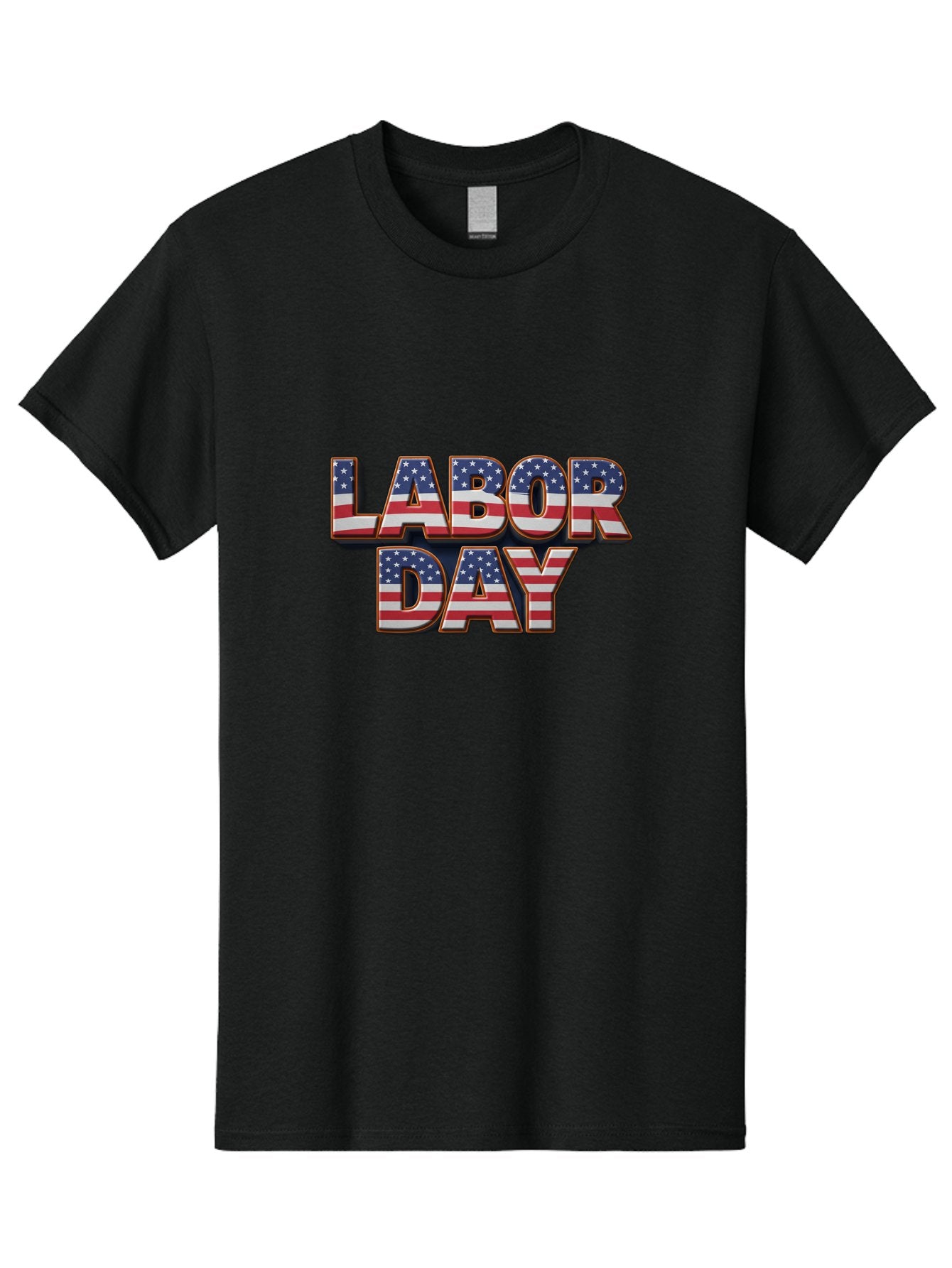 Labor-Day-1 Men'S Graphic Tee, 100% Cotton, Comfortable Casual Summer Wear, Machine Washable, Labor Day, Patriotic Theme, American Flag, Red White And Blue, Independence Day, 4Th Of July, Stars And Stripes, Usa, National Holiday, Celebration Bad257 9