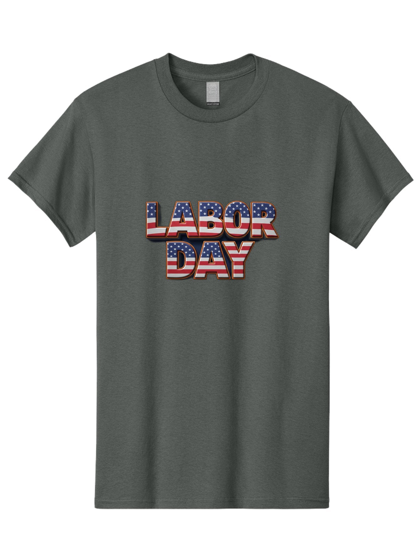 Labor-Day-1 Men'S Graphic Tee, 100% Cotton, Comfortable Casual Summer Wear, Machine Washable, Labor Day, Patriotic Theme, American Flag, Red White And Blue, Independence Day, 4Th Of July, Stars And Stripes, Usa, National Holiday, Celebration Bad257 15