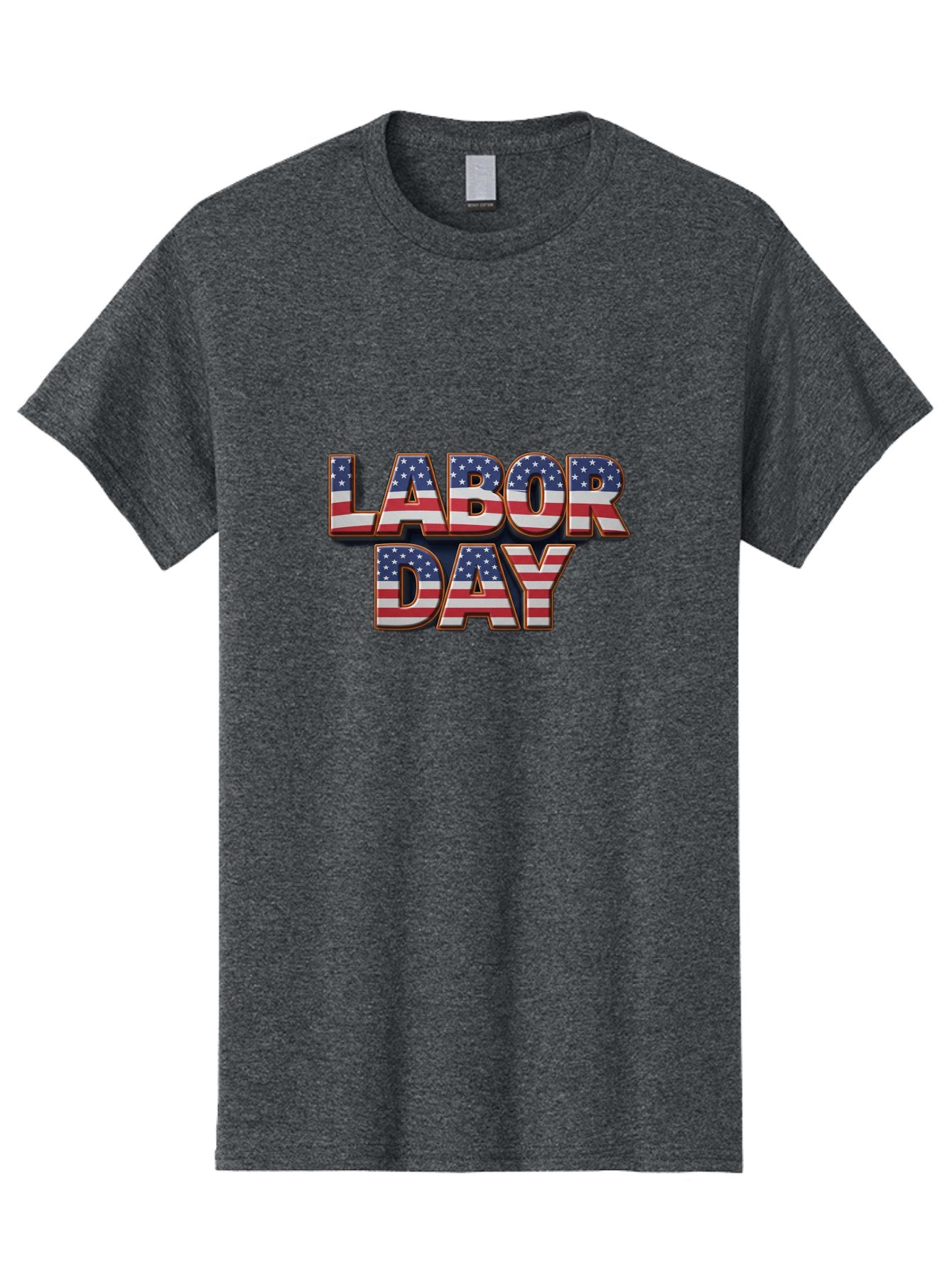 Labor-Day-1 Men'S Graphic Tee, 100% Cotton, Comfortable Casual Summer Wear, Machine Washable, Labor Day, Patriotic Theme, American Flag, Red White And Blue, Independence Day, 4Th Of July, Stars And Stripes, Usa, National Holiday, Celebration Bad257 5