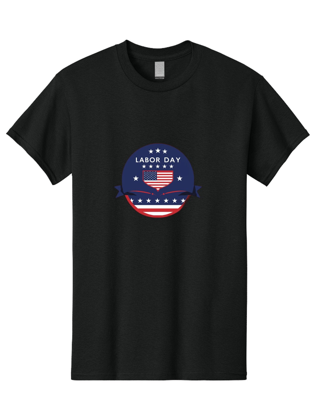 Labor-Day-3 Men'S Graphic Tee, 100% Cotton, Comfortable Casual Summer Wear, Machine Washable, Labor Day Graphic, American Flag, Patriotic Design, Usa Stars, Red White Blue Colors, Federal Holiday, Workers' Rights, Us Labor Movement Bad259 10