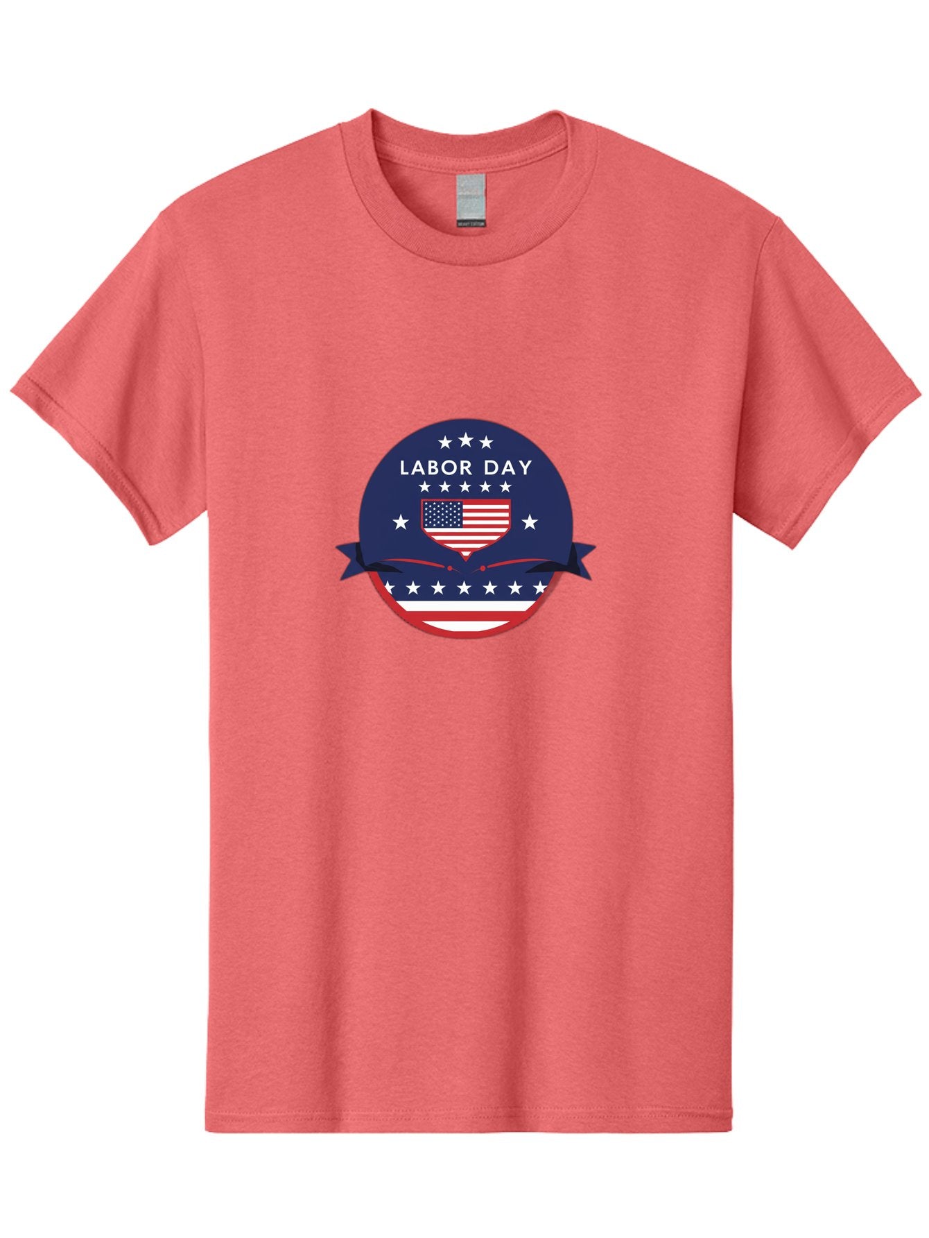 Labor-Day-3 Men'S Graphic Tee, 100% Cotton, Comfortable Casual Summer Wear, Machine Washable, Labor Day Graphic, American Flag, Patriotic Design, Usa Stars, Red White Blue Colors, Federal Holiday, Workers' Rights, Us Labor Movement Bad259 12