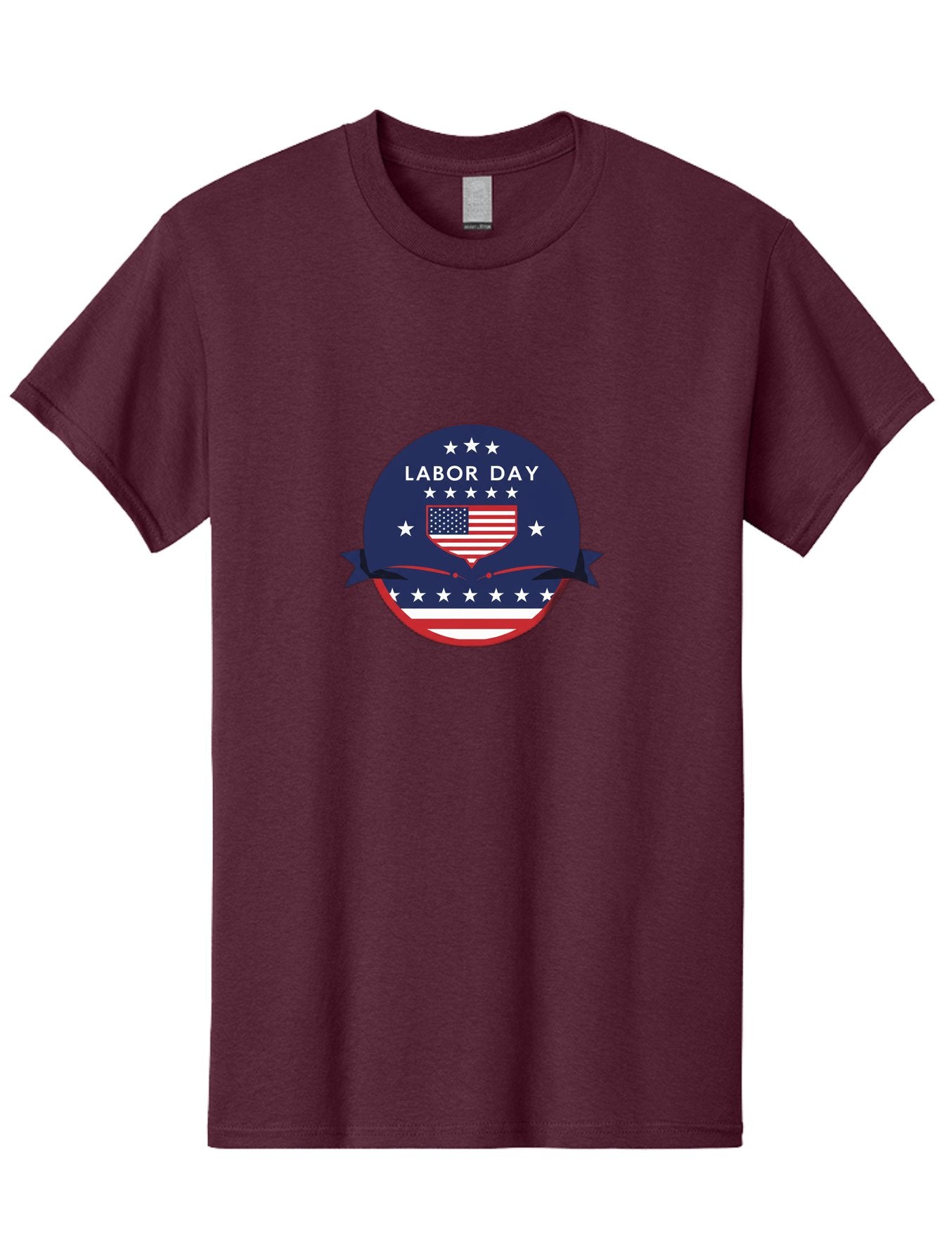 Labor-Day-3 Men'S Graphic Tee, 100% Cotton, Comfortable Casual Summer Wear, Machine Washable, Labor Day Graphic, American Flag, Patriotic Design, Usa Stars, Red White Blue Colors, Federal Holiday, Workers' Rights, Us Labor Movement Bad259 11