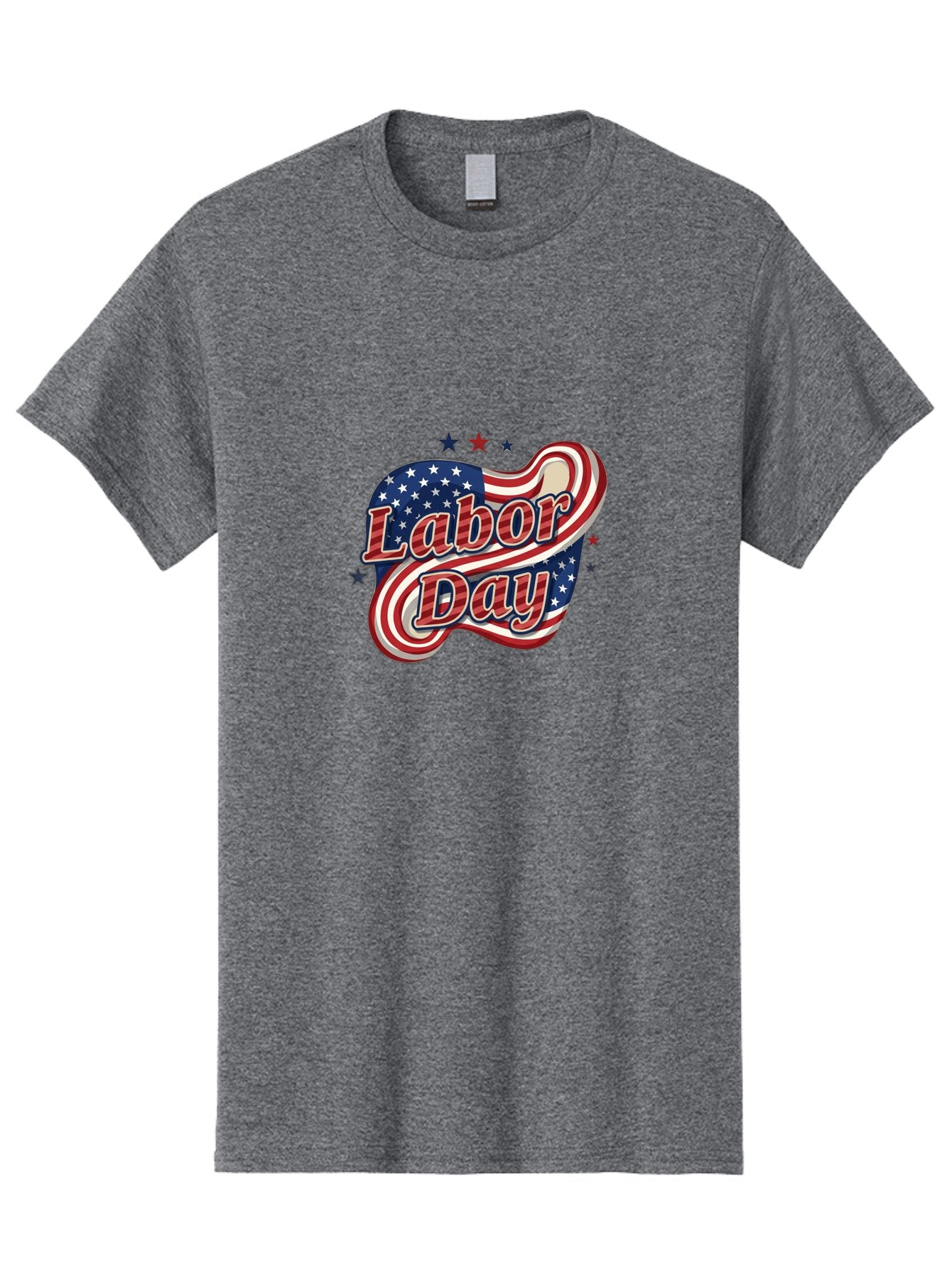 Labor-Day-4 Men'S Graphic Tee, 100% Cotton, Comfortable Casual Summer Wear, Machine Washable, Labor Day Celebration, American Flag, Red White And Blue, Patriotic Theme, Festive Design, Labor Day Sale, Stars And Stripes Bad260